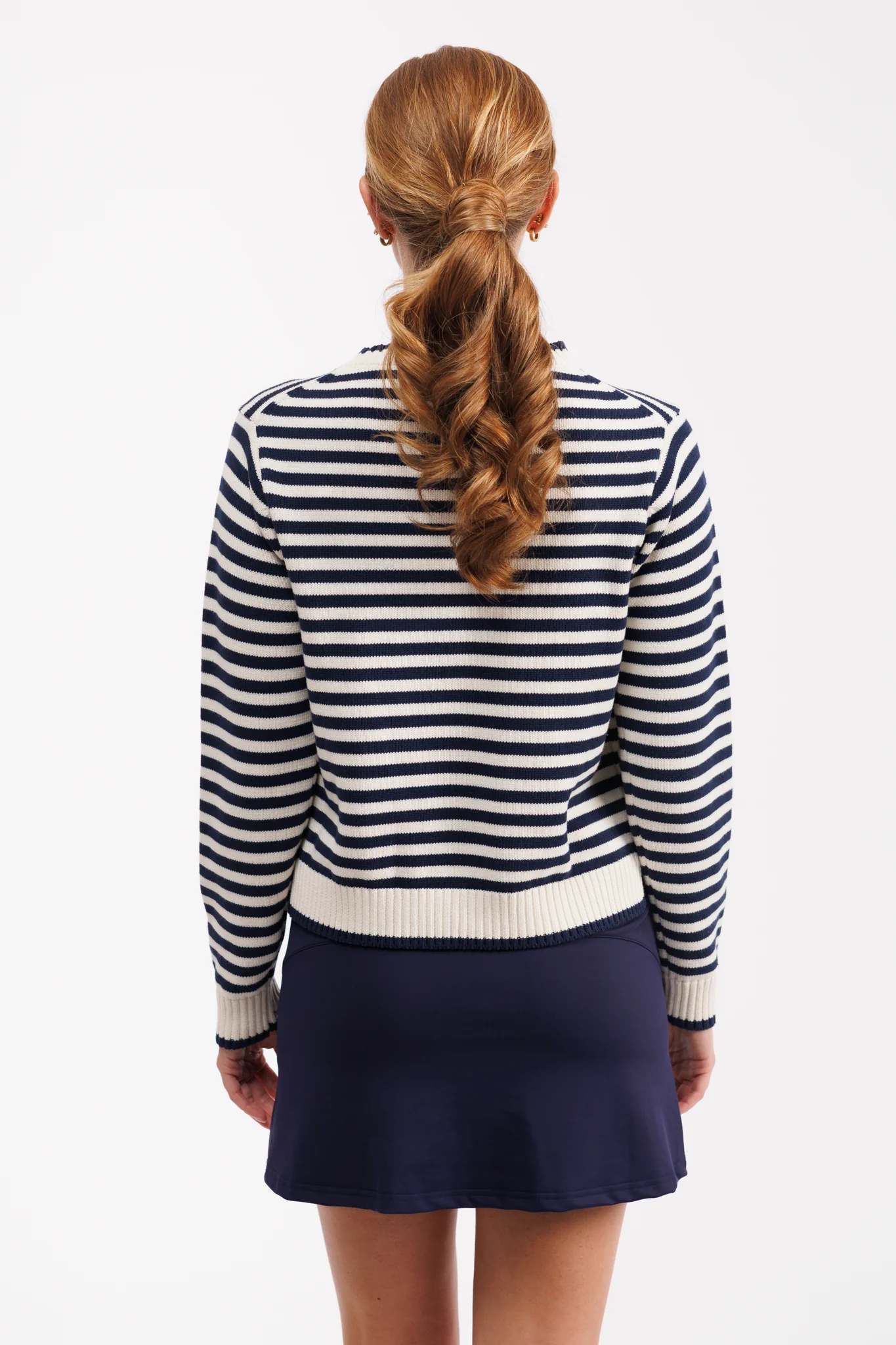 Autumn Sweater - Navy/Cream - Image 6