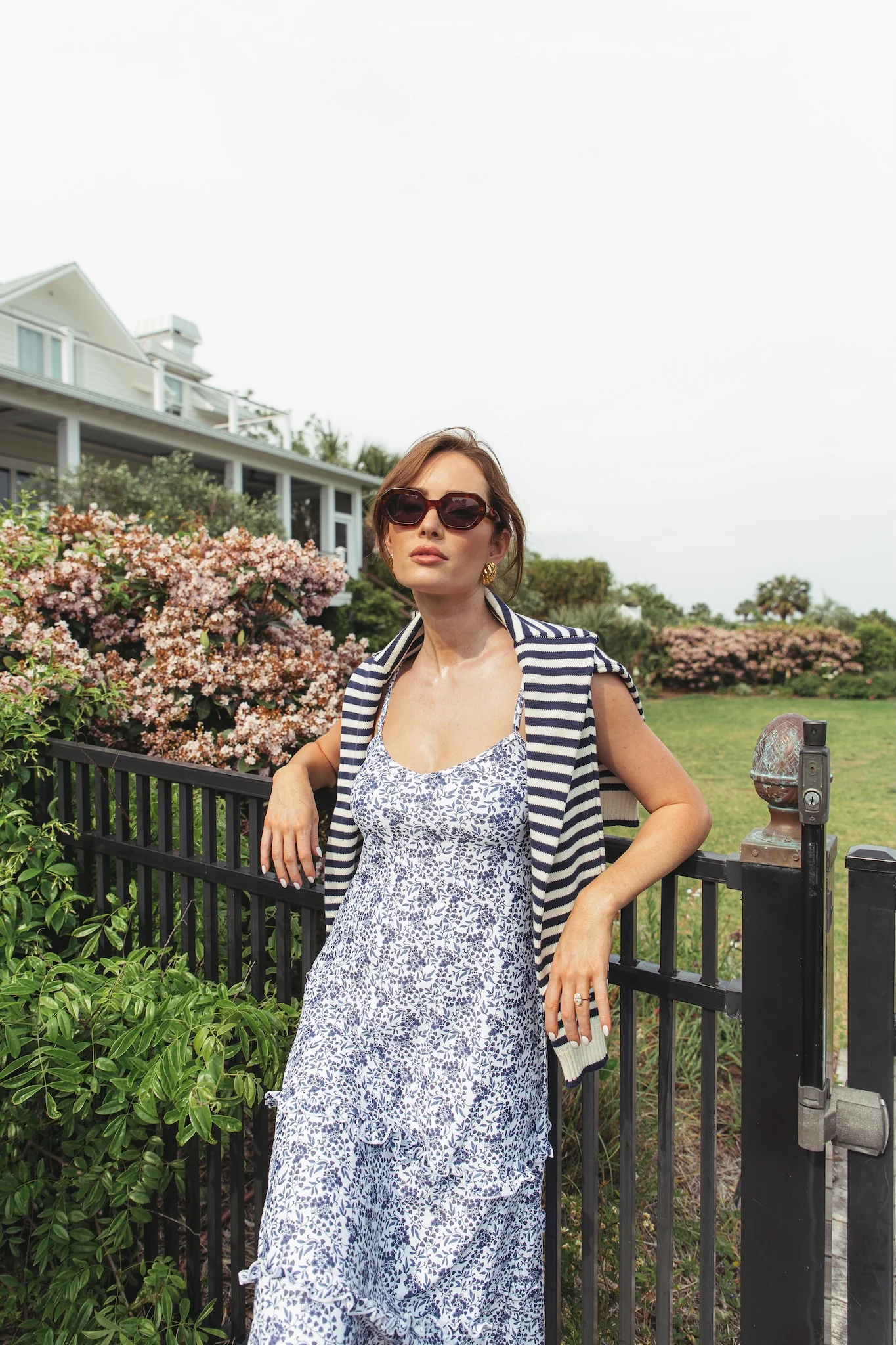 Autumn Sweater - Navy/Cream - Image 8