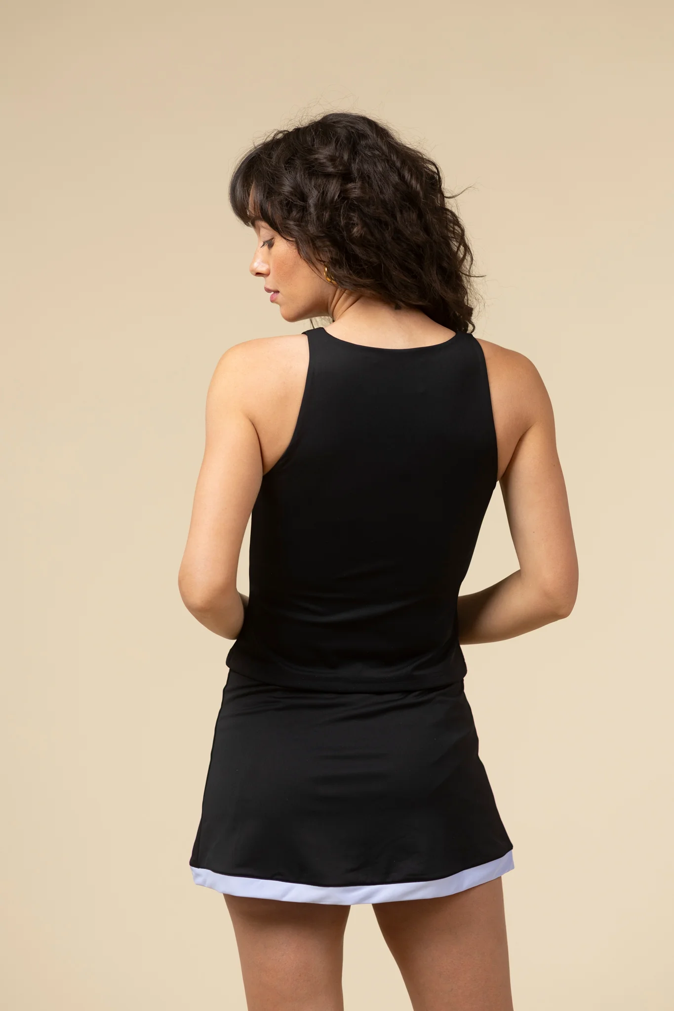 Birdie Skort - Black/Mist - Image 6