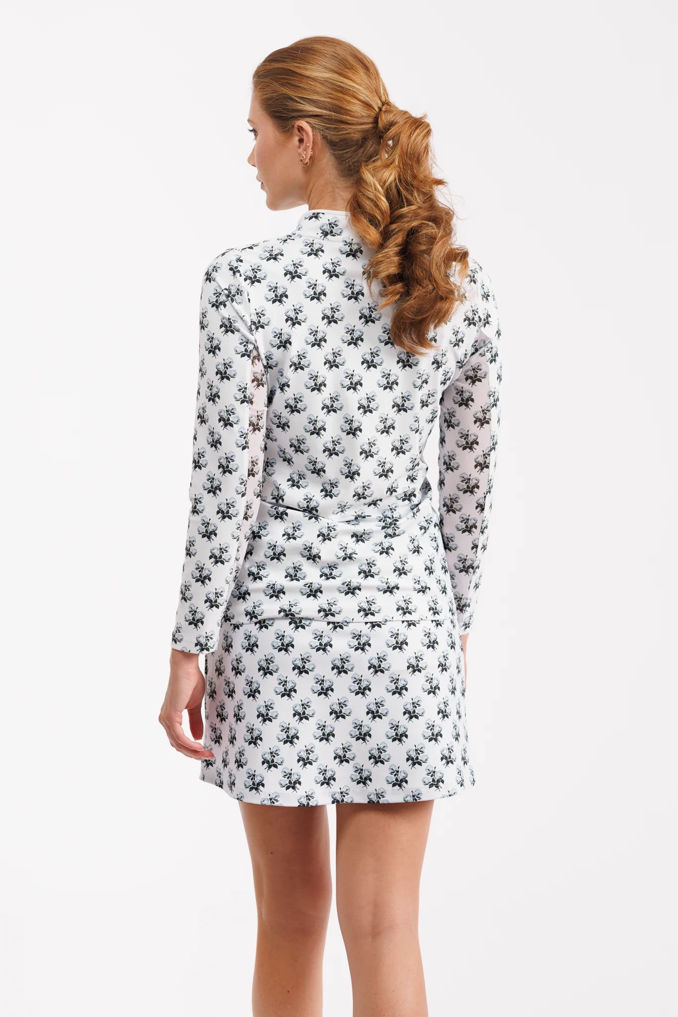 Carey Quarter Zip - Rose Thorns - Image 3