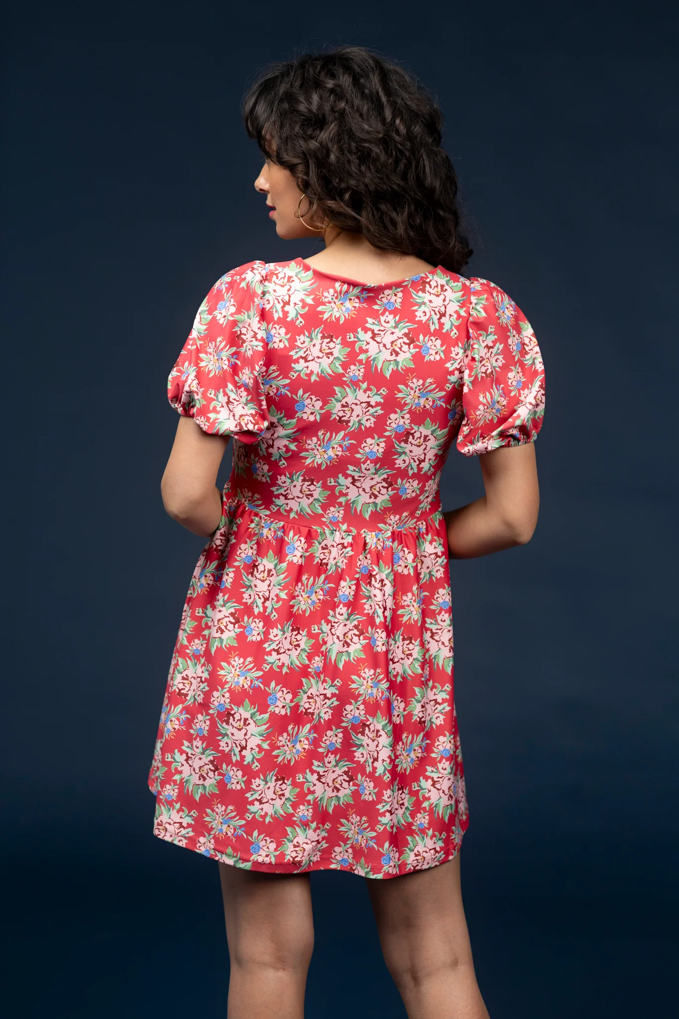 Cecily Dress - Geranium Pot - Image 5