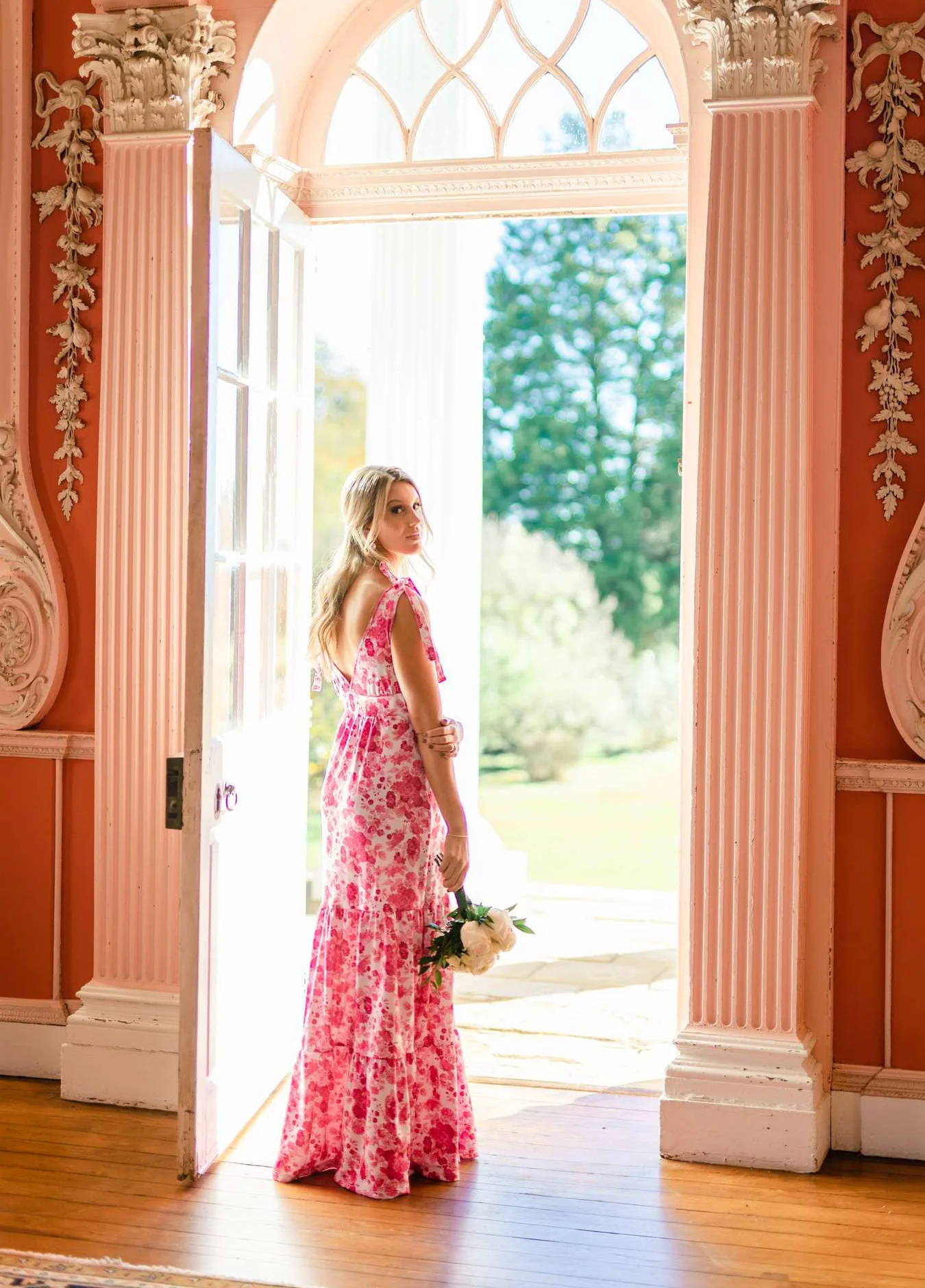 Clementine Dress - Raspberry Chateau - Image 10