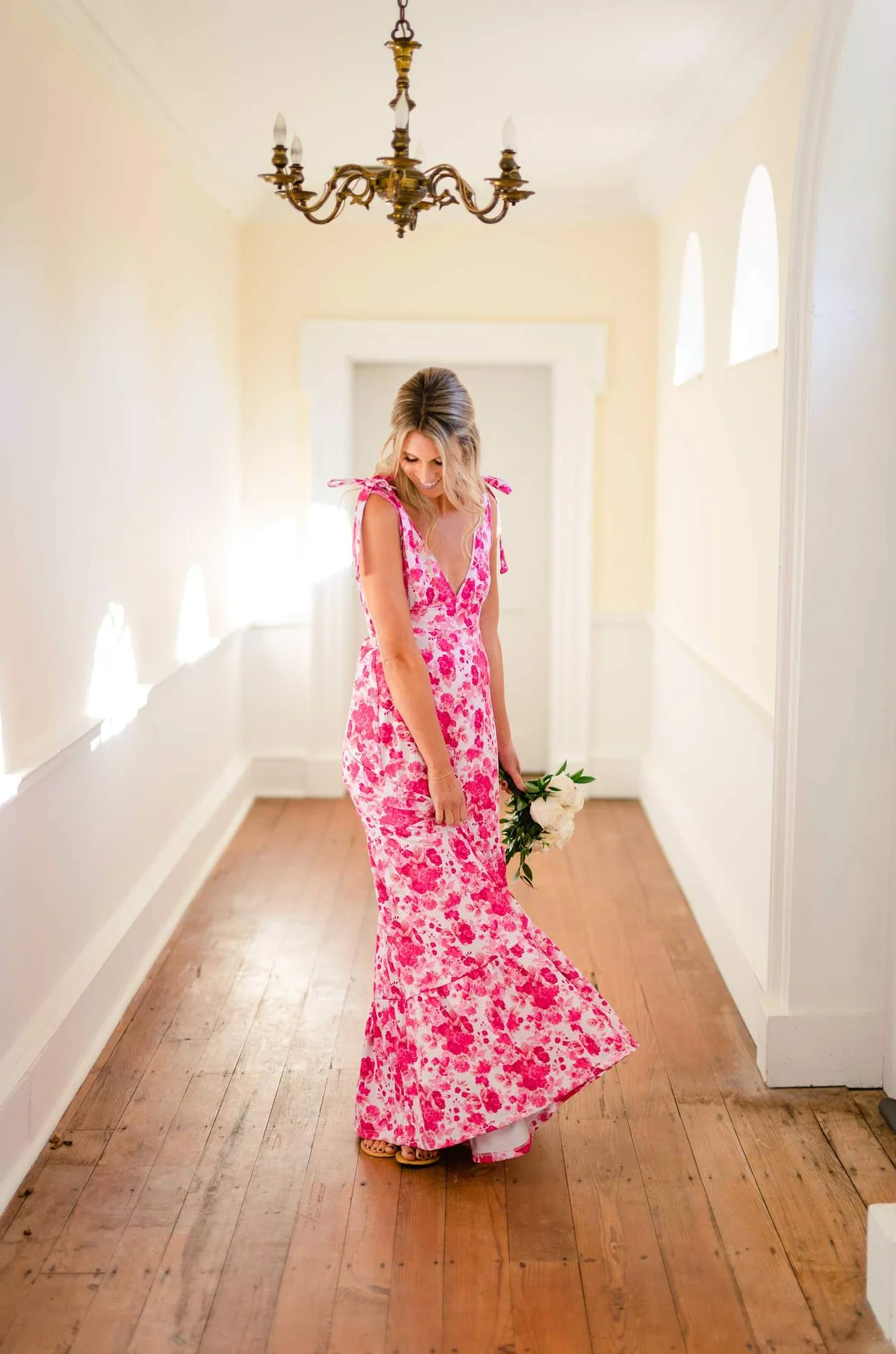 Clementine Dress - Raspberry Chateau - Image 3