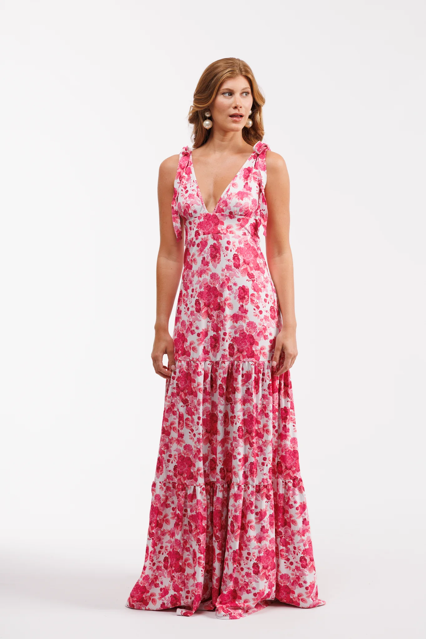 Clementine Dress - Raspberry Chateau - Image 4