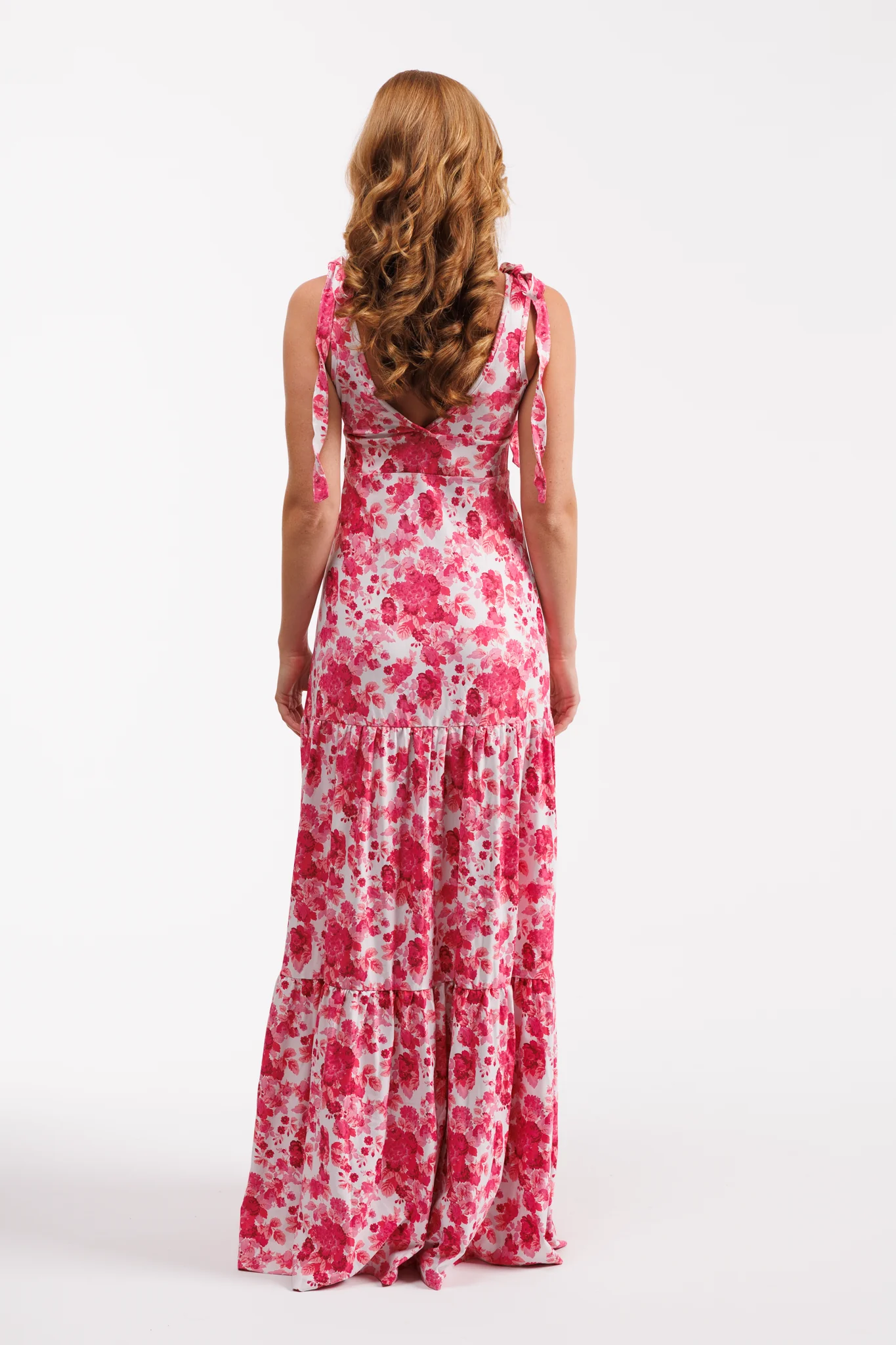 Clementine Dress - Raspberry Chateau - Image 5