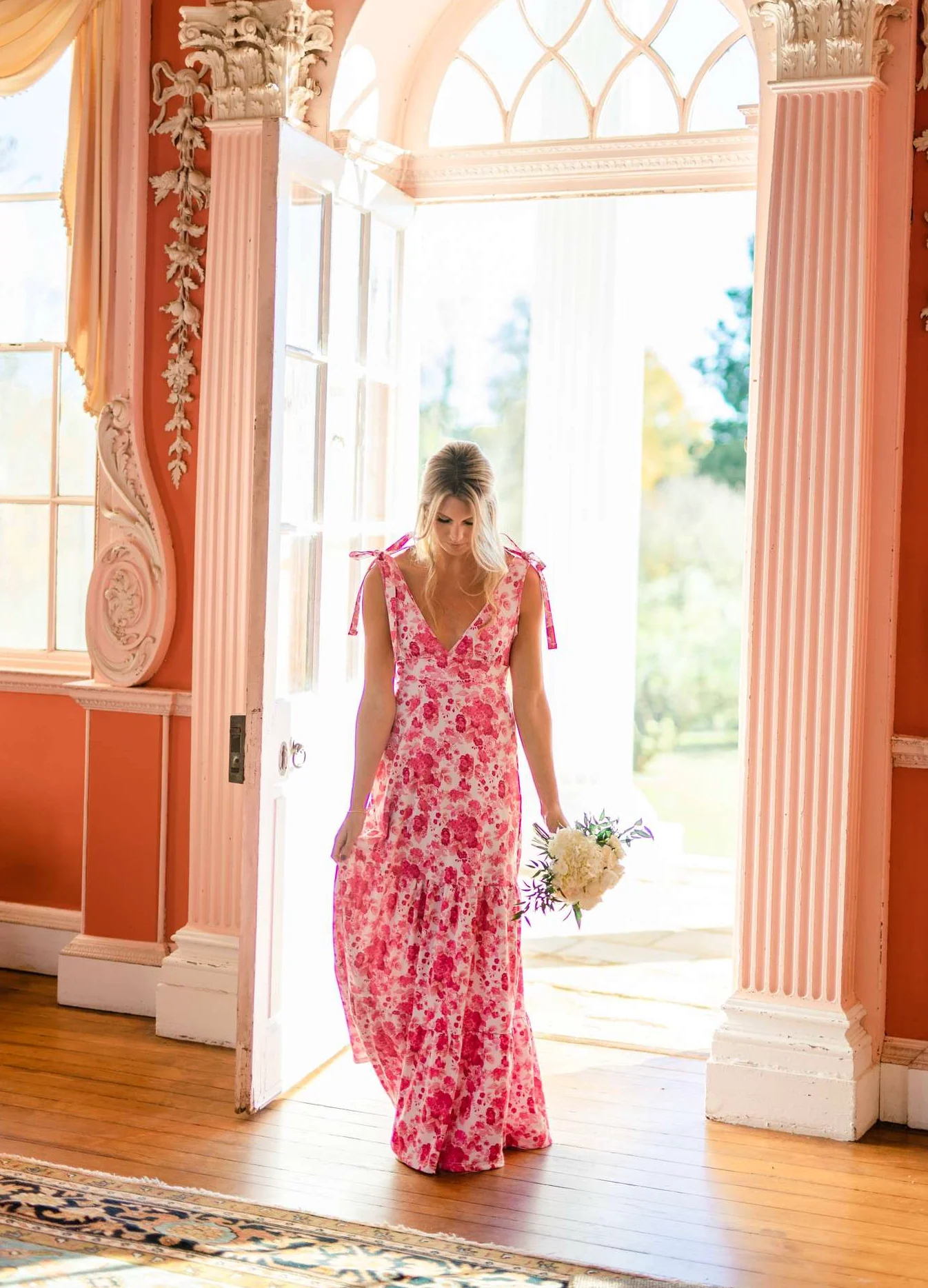 Clementine Dress - Raspberry Chateau - Image 7