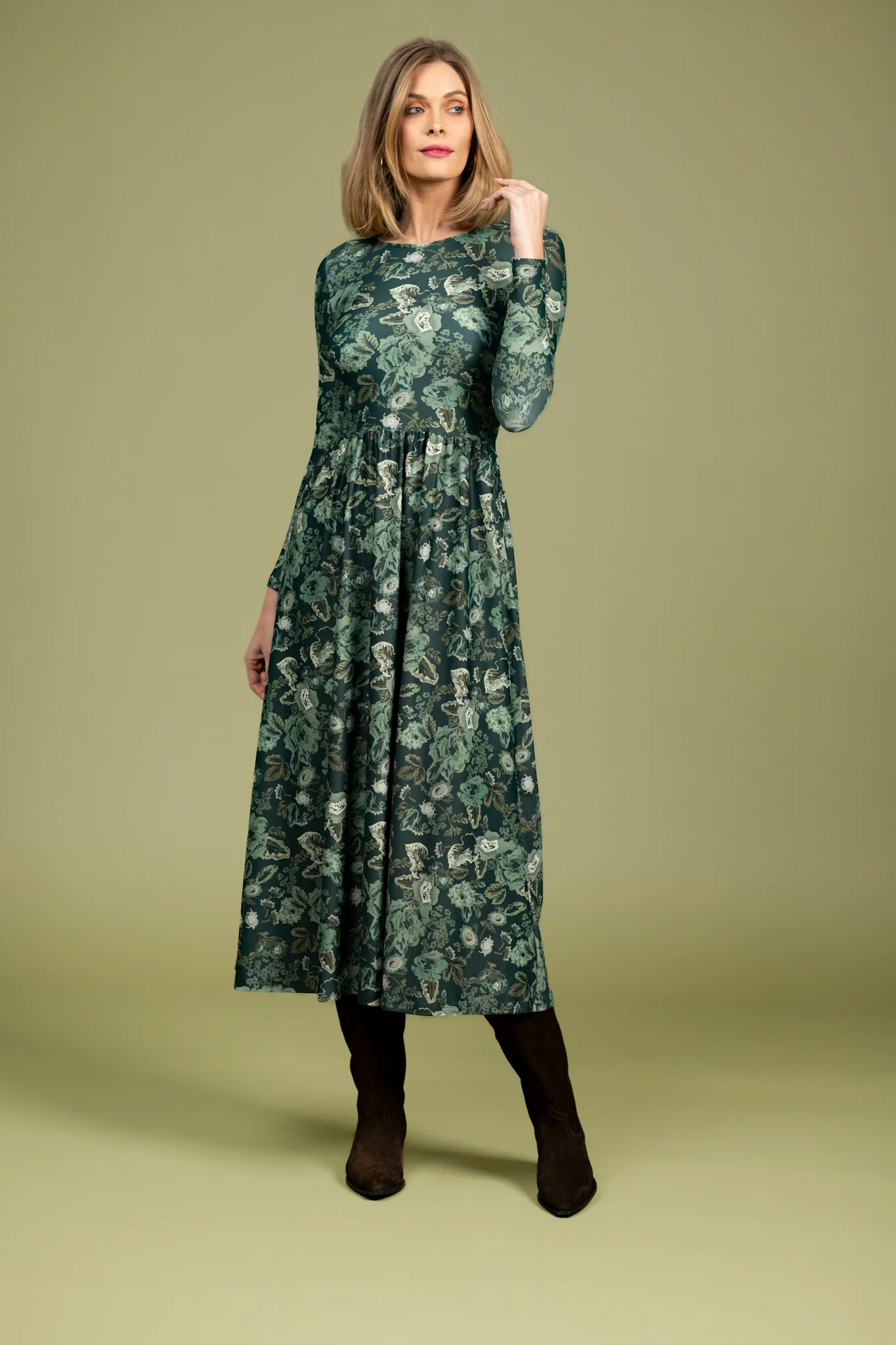 Clover Dress - Rosemary Meadow - Image 3