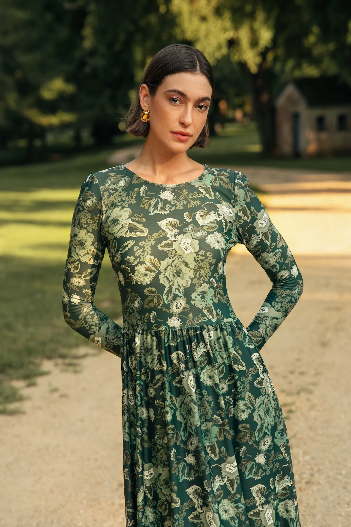 Clover Dress - Rosemary Meadow - Image 4