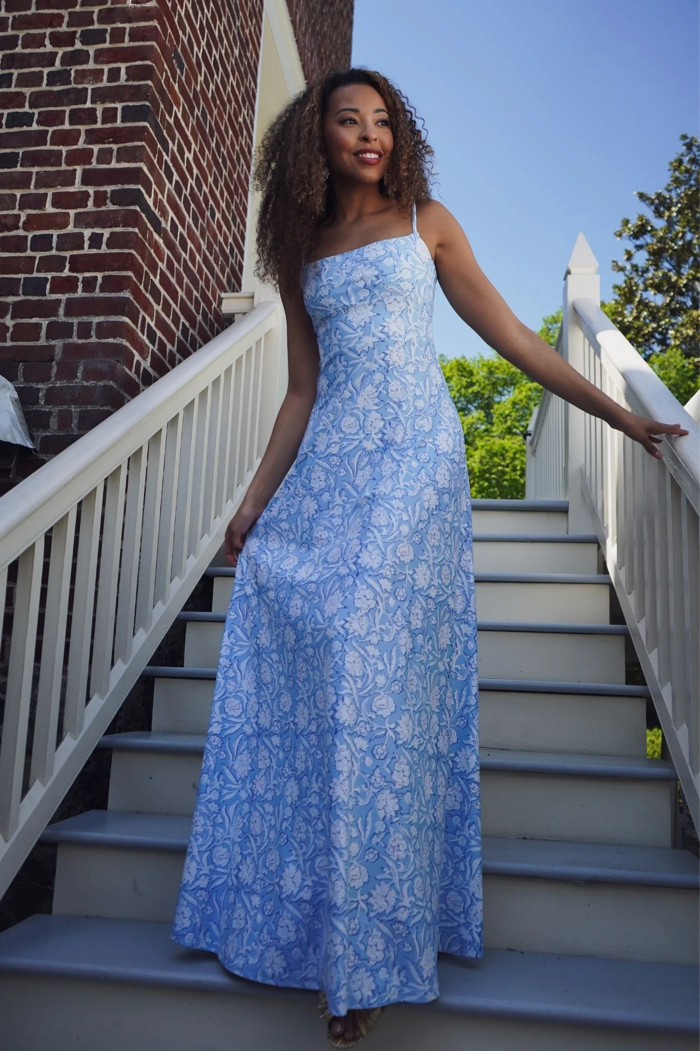 Brigette Dress - Ocean Mist - Image 6