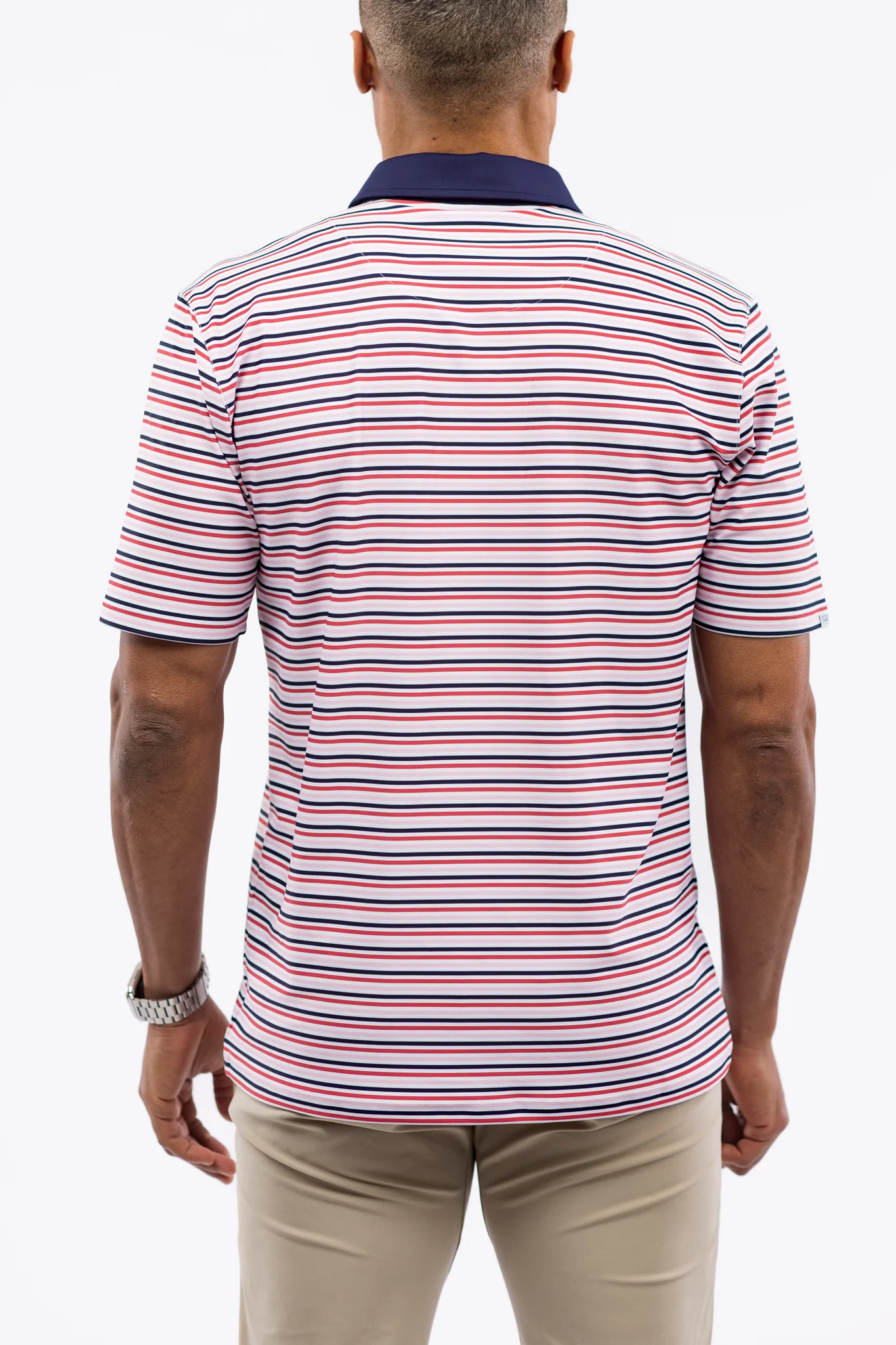 Eastwood Polo - Americana Stripe - Image 4