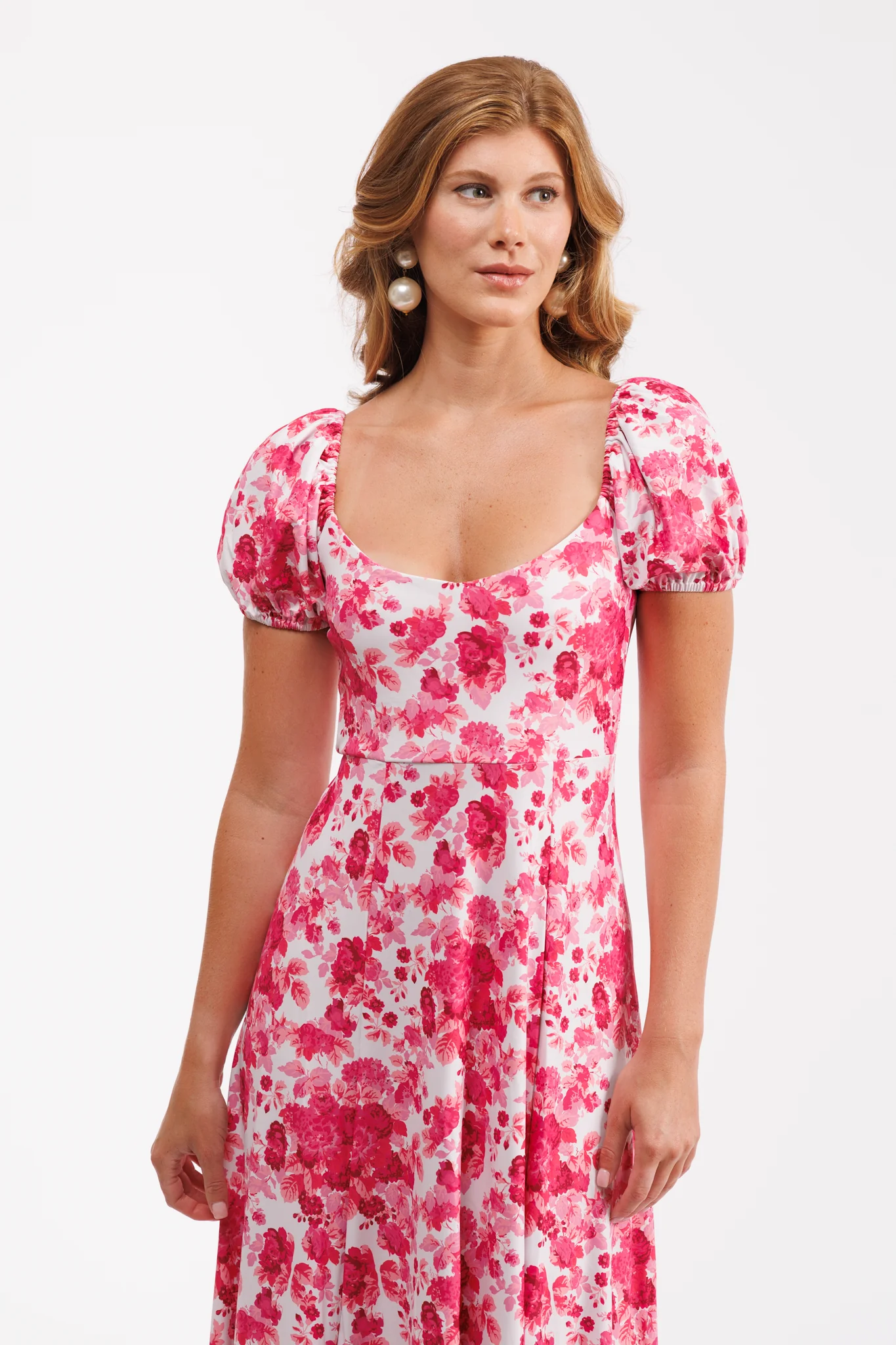 Elizabeth Dress - Raspberry Chateau - Image 7