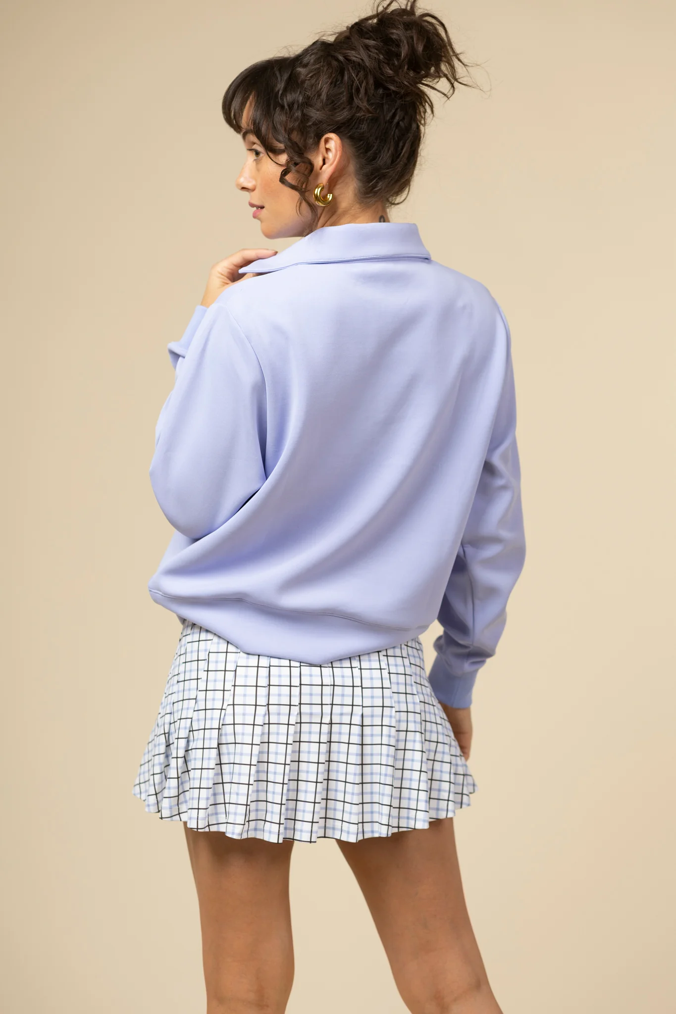 Grey Skort - Classic Plaid - Image 3