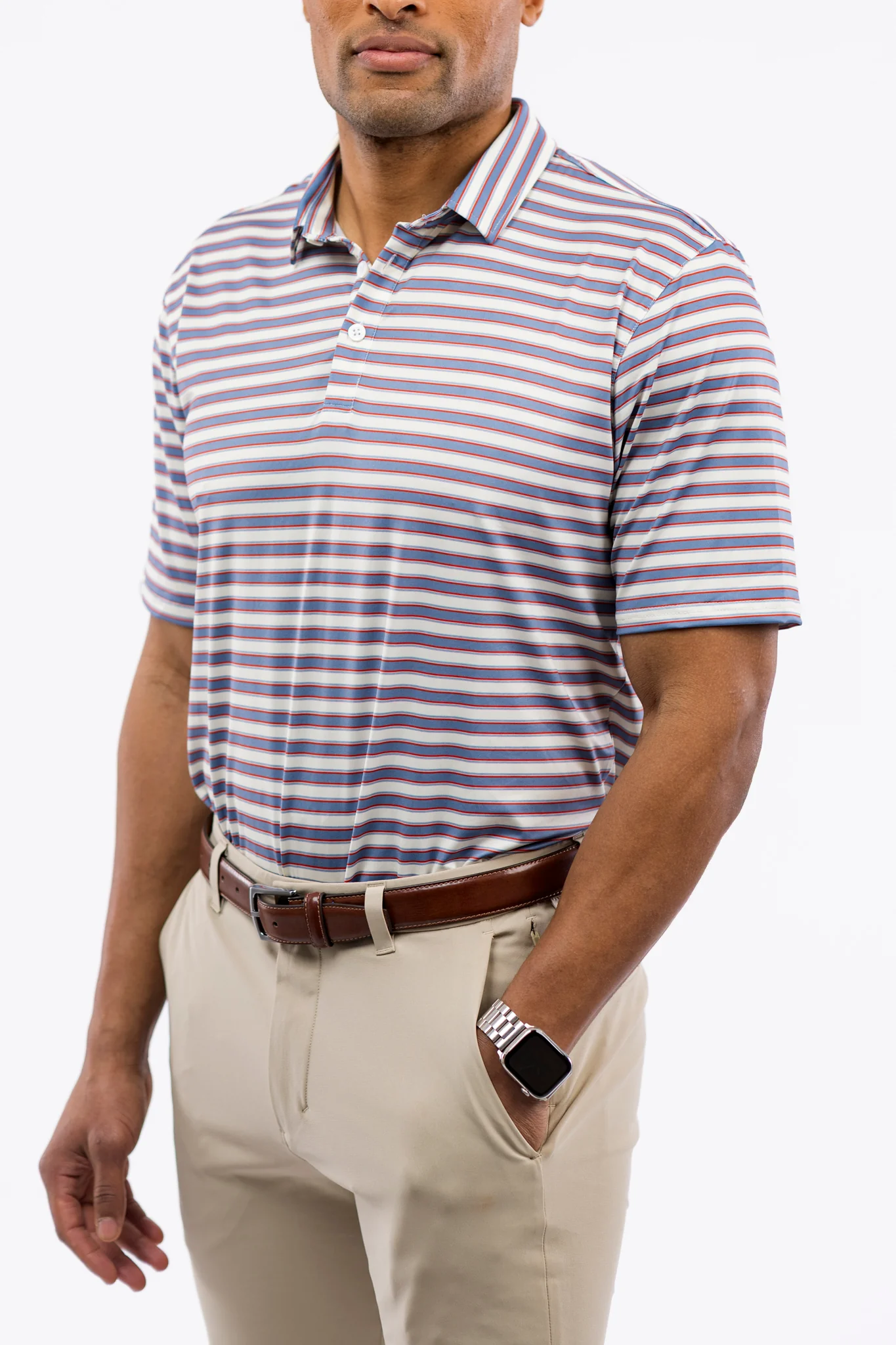 Harvey Polo - Cottage Stripe Small - Image 3