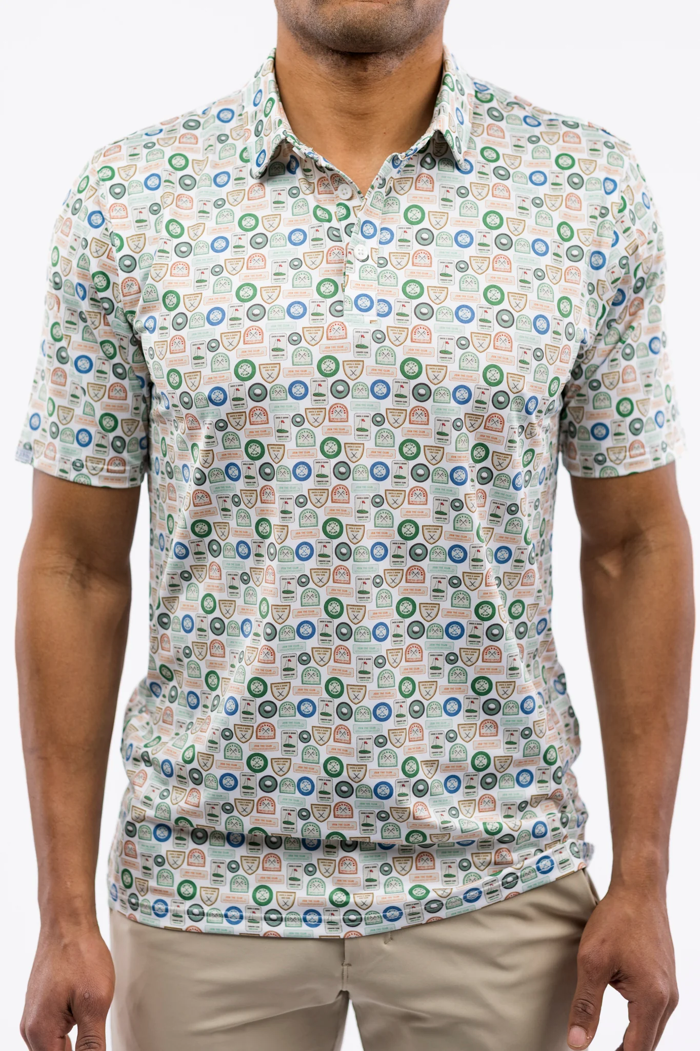 Harvey Polo - Patch Play White - Image 4