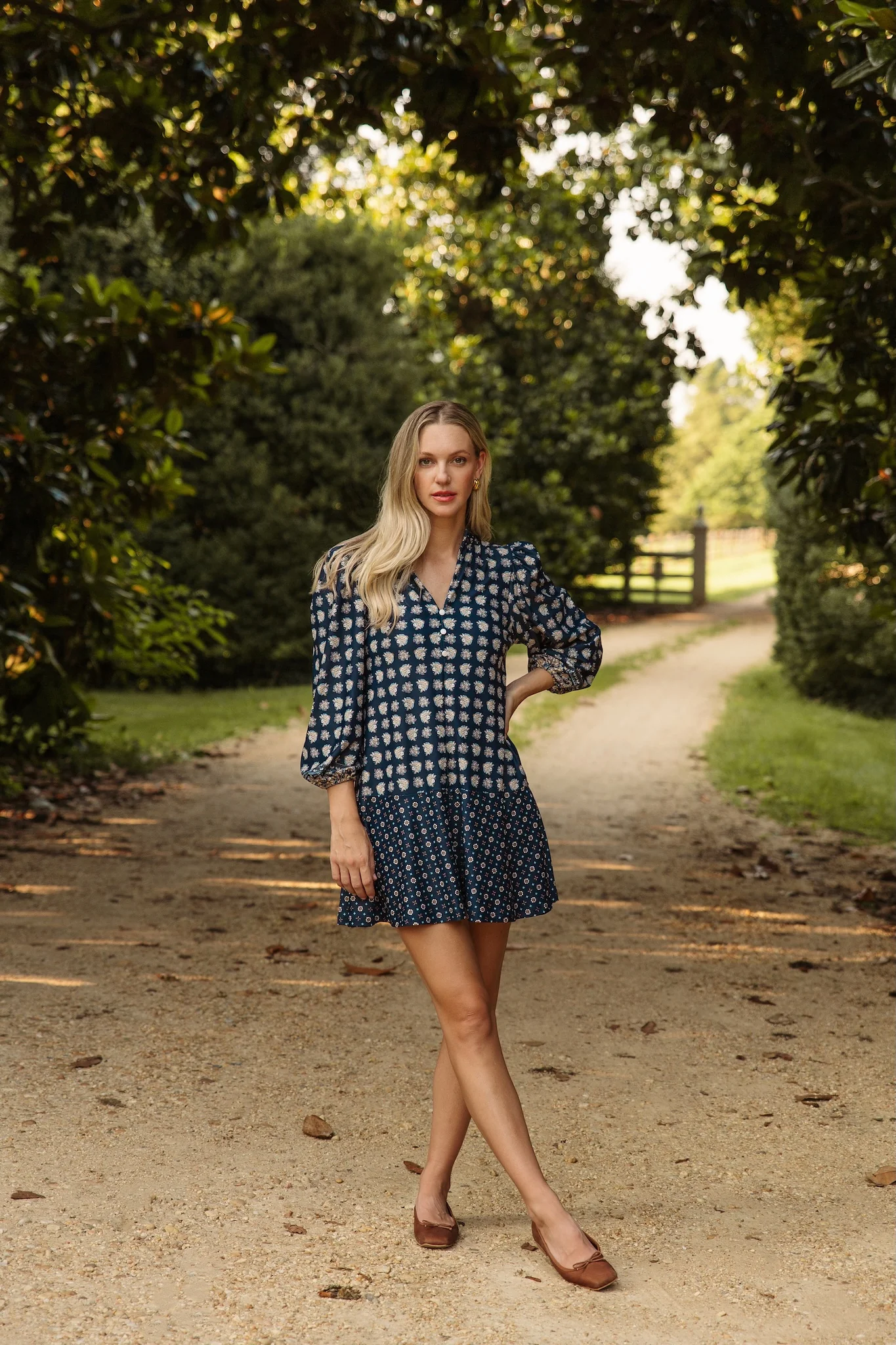 Hazel Dress - Flora Paisley Multi - Image 4