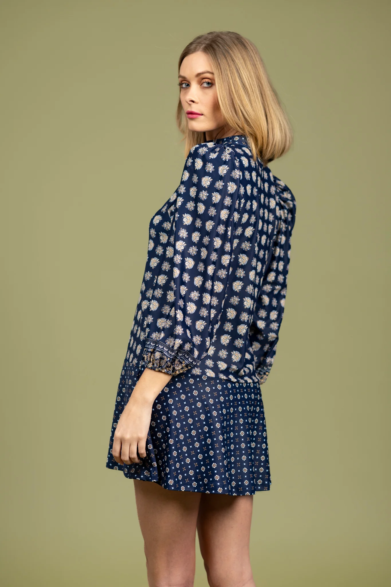 Hazel Dress - Flora Paisley Multi - Image 7