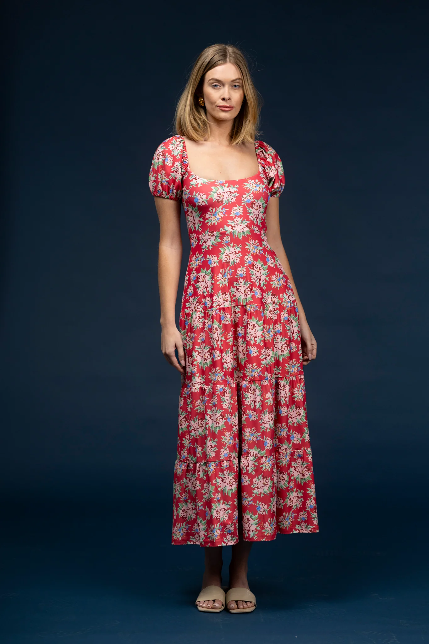 Heidi Dress - Geranium Pot - Image 3