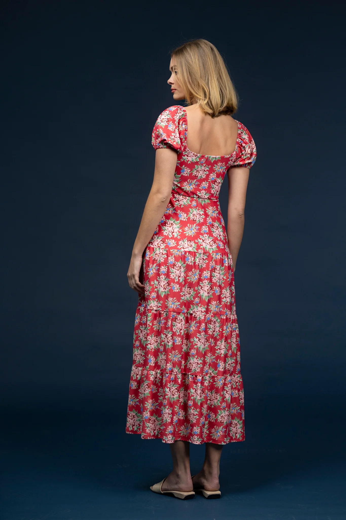 Heidi Dress - Geranium Pot - Image 7