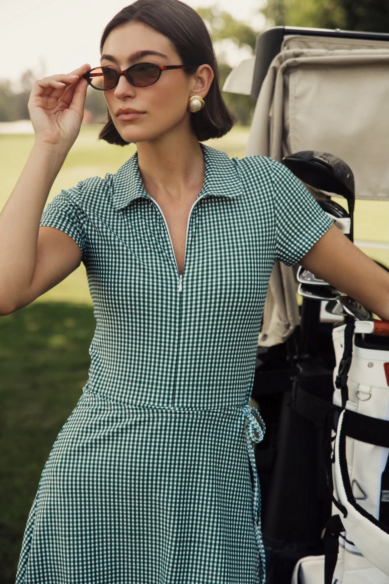 Ivy Dress - Rosemary Gingham - Image 9