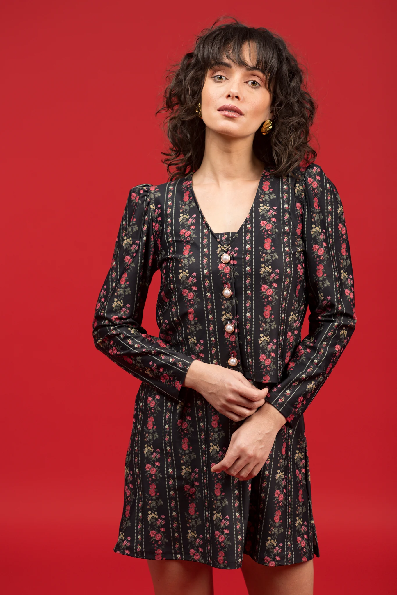 Jackie Top - Onyx Garden - Image 6