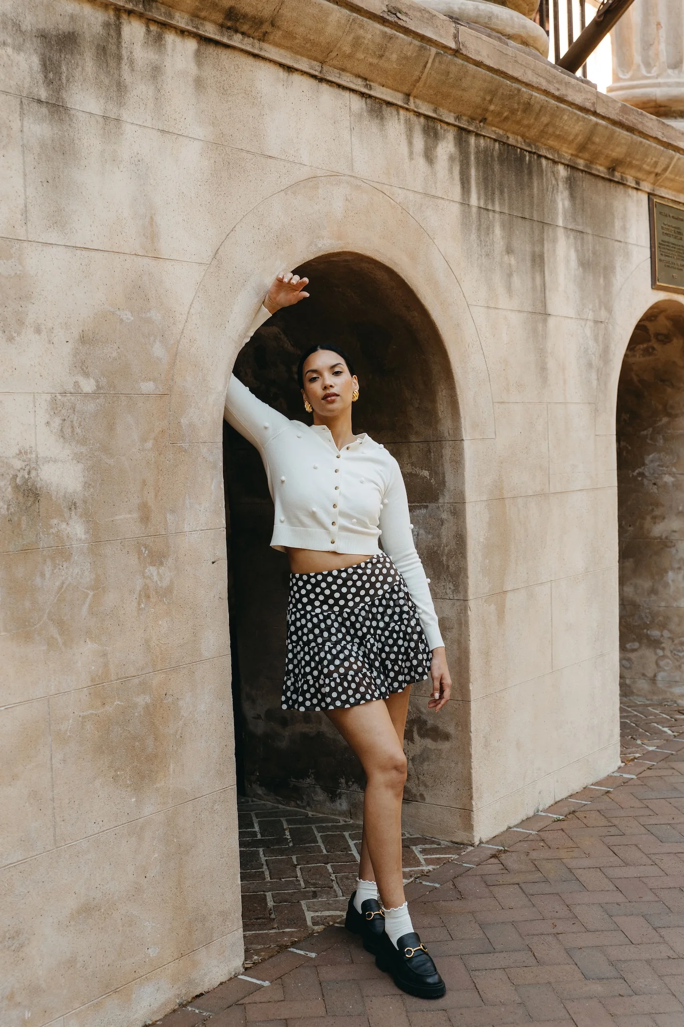 Juniper Cardigan - Cream - Image 4