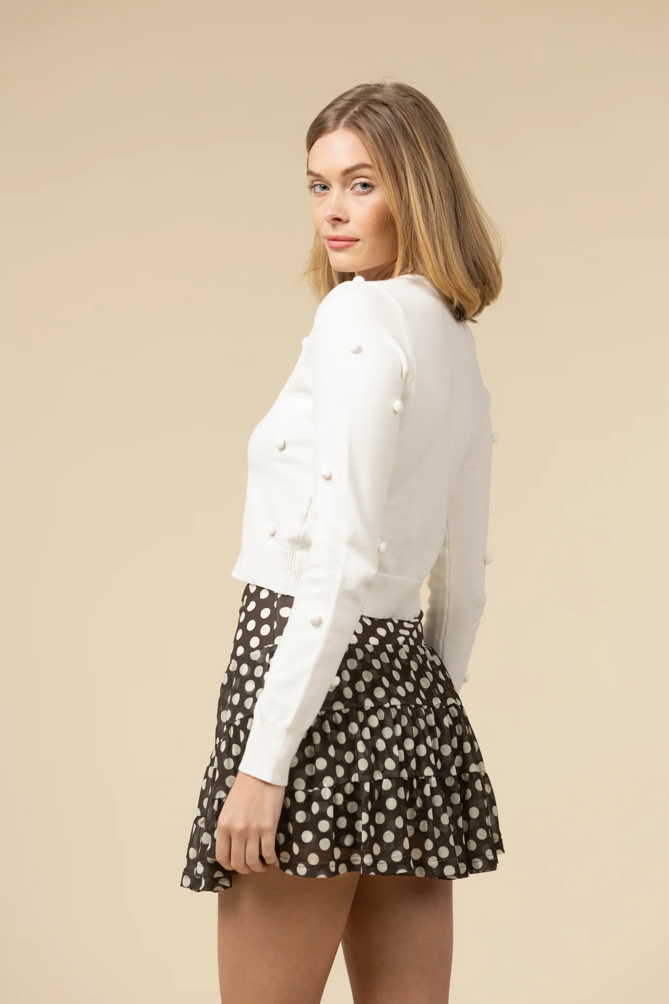 Juniper Cardigan - Cream - Image 8