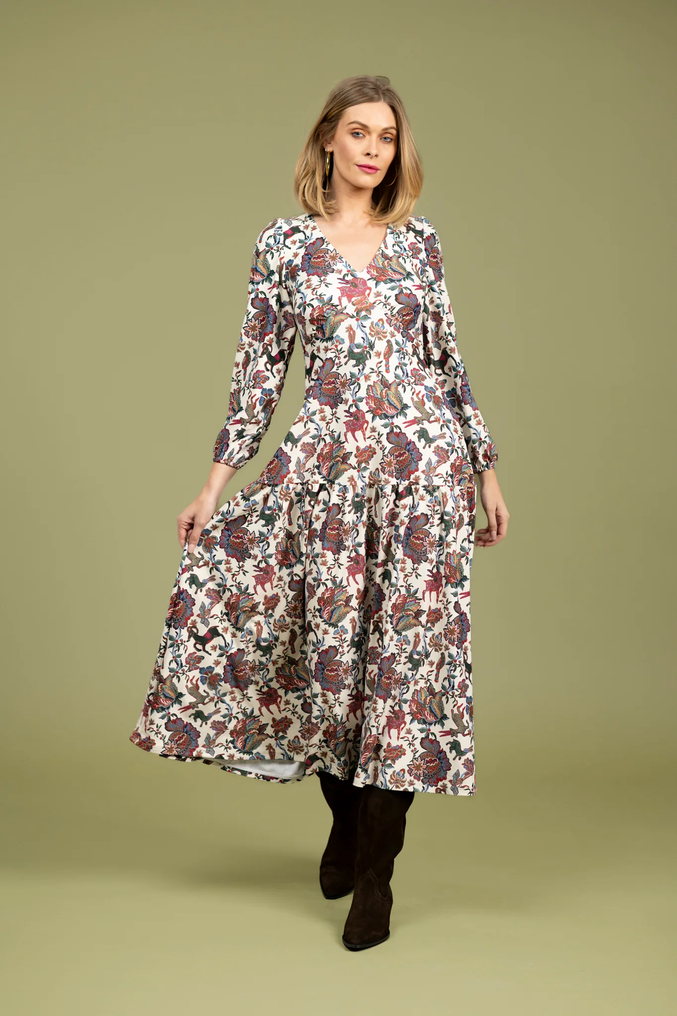 LA Dress - Woodland Flora - Image 3