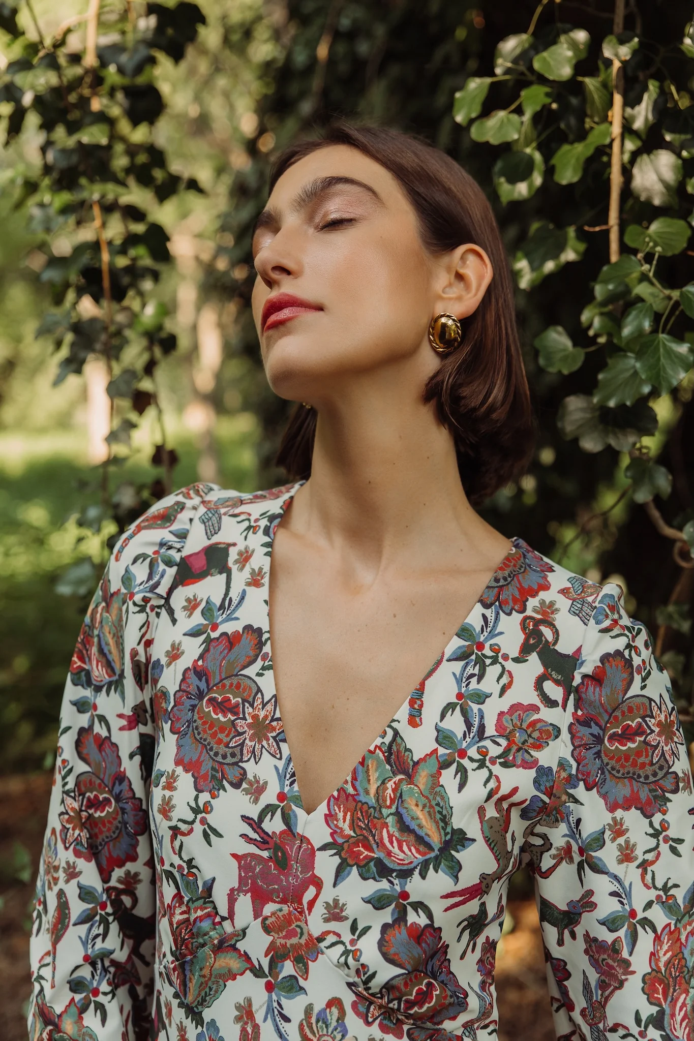 LA Dress - Woodland Flora - Image 5