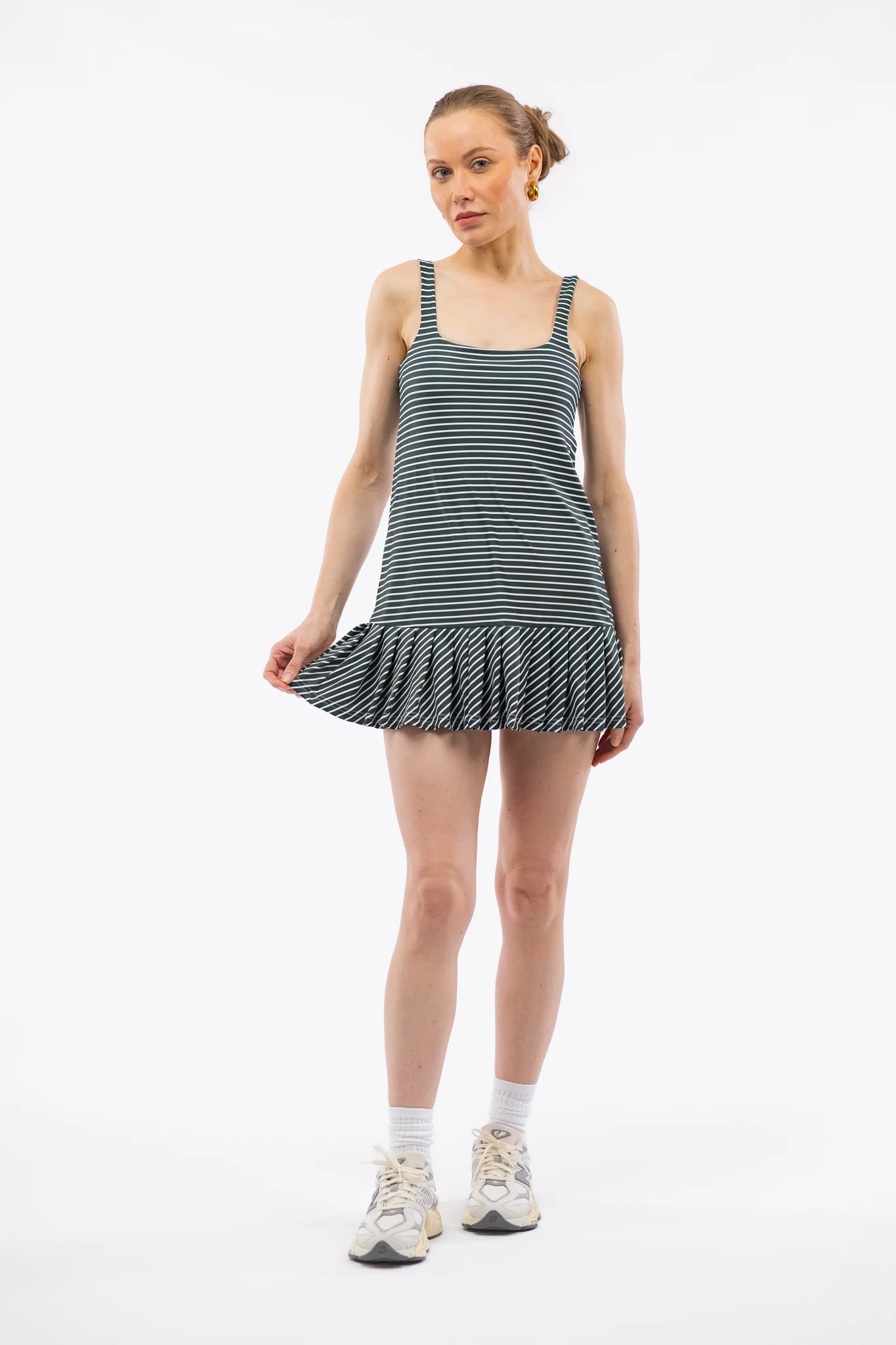 Lucille Dress - Rosemary Stripe - Image 3