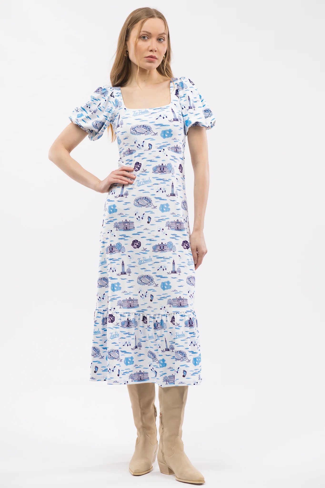 Lucy Dress - North Carolina Toile - Image 4