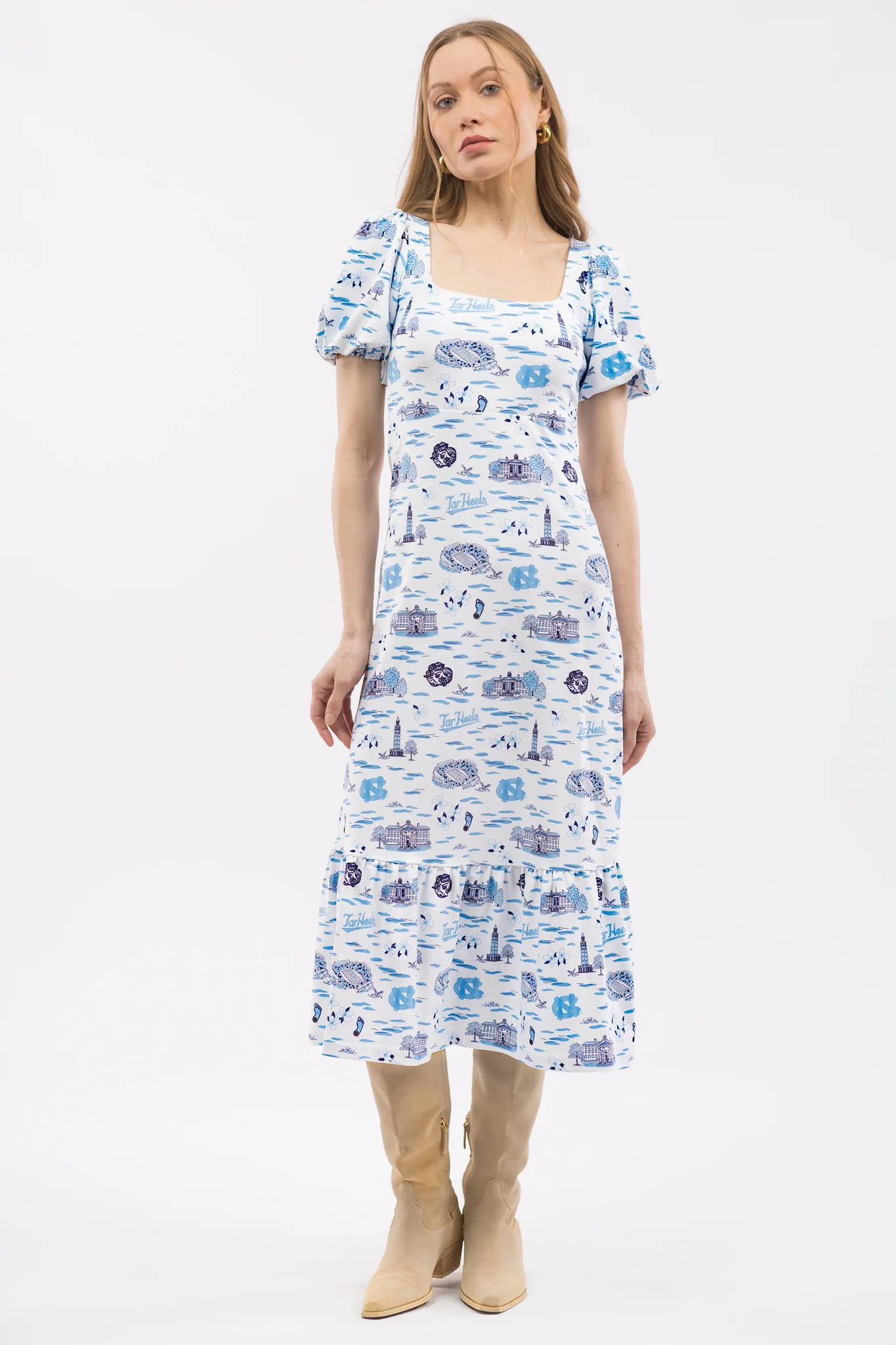 Lucy Dress - North Carolina Toile - Image 5