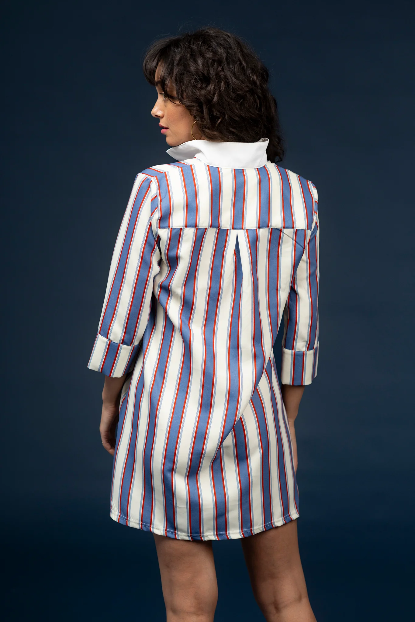 Martha Dress - Cottage Stripe - Image 4