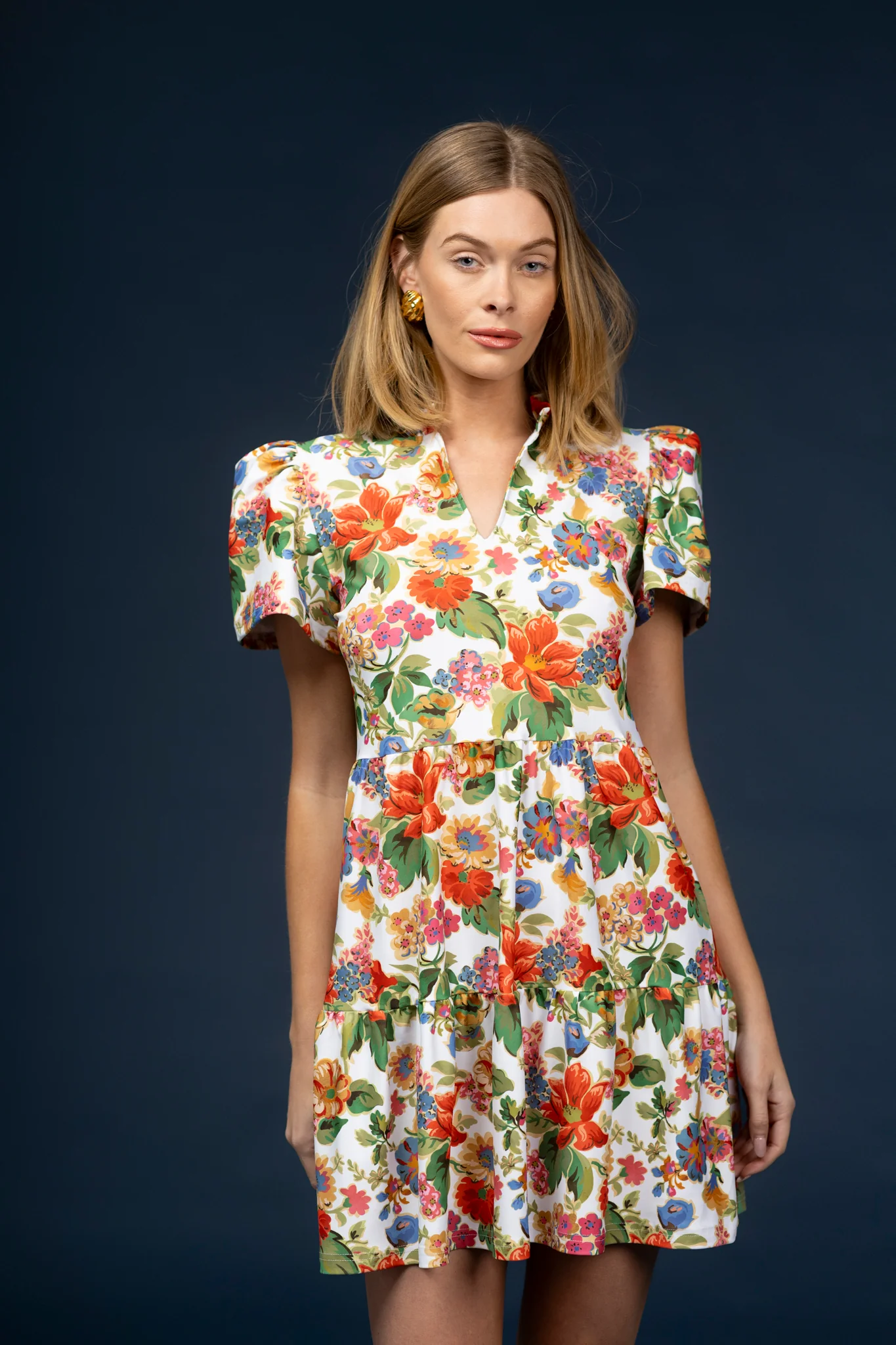 Navy Dress - Evetide Garden - Image 3