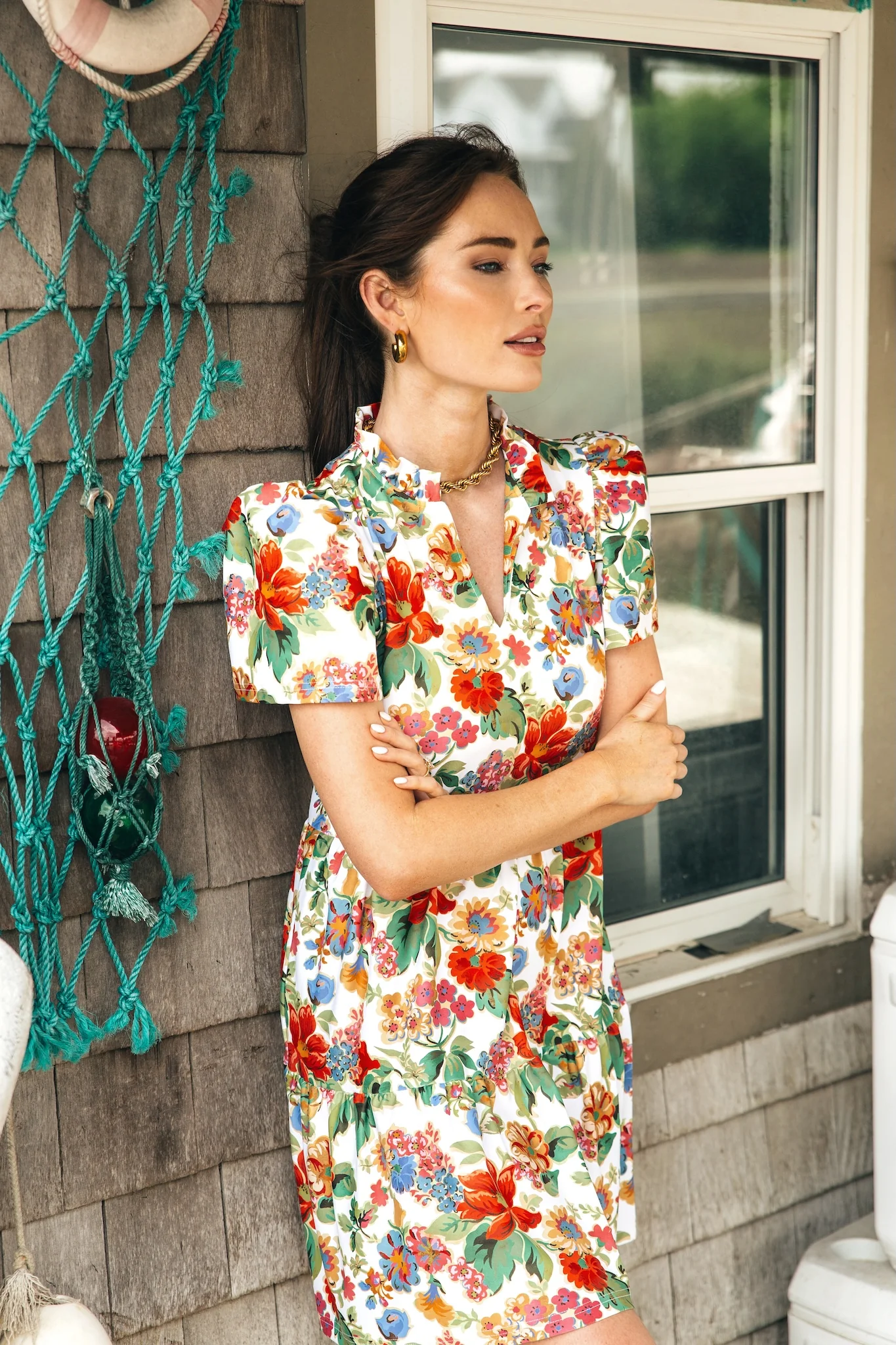 Navy Dress - Evetide Garden - Image 5