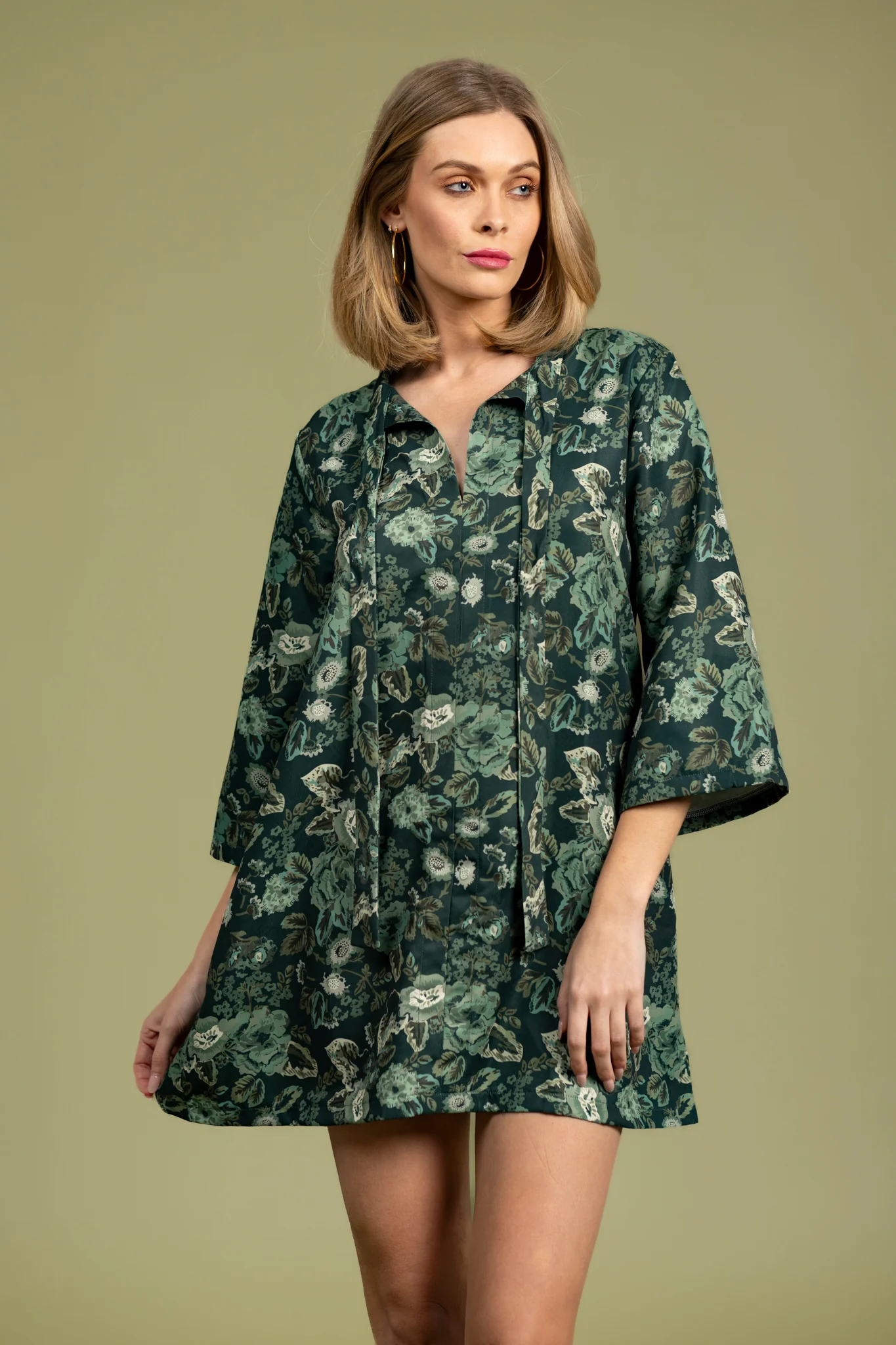 Phoebe Dress - Rosemary Meadow - Image 3