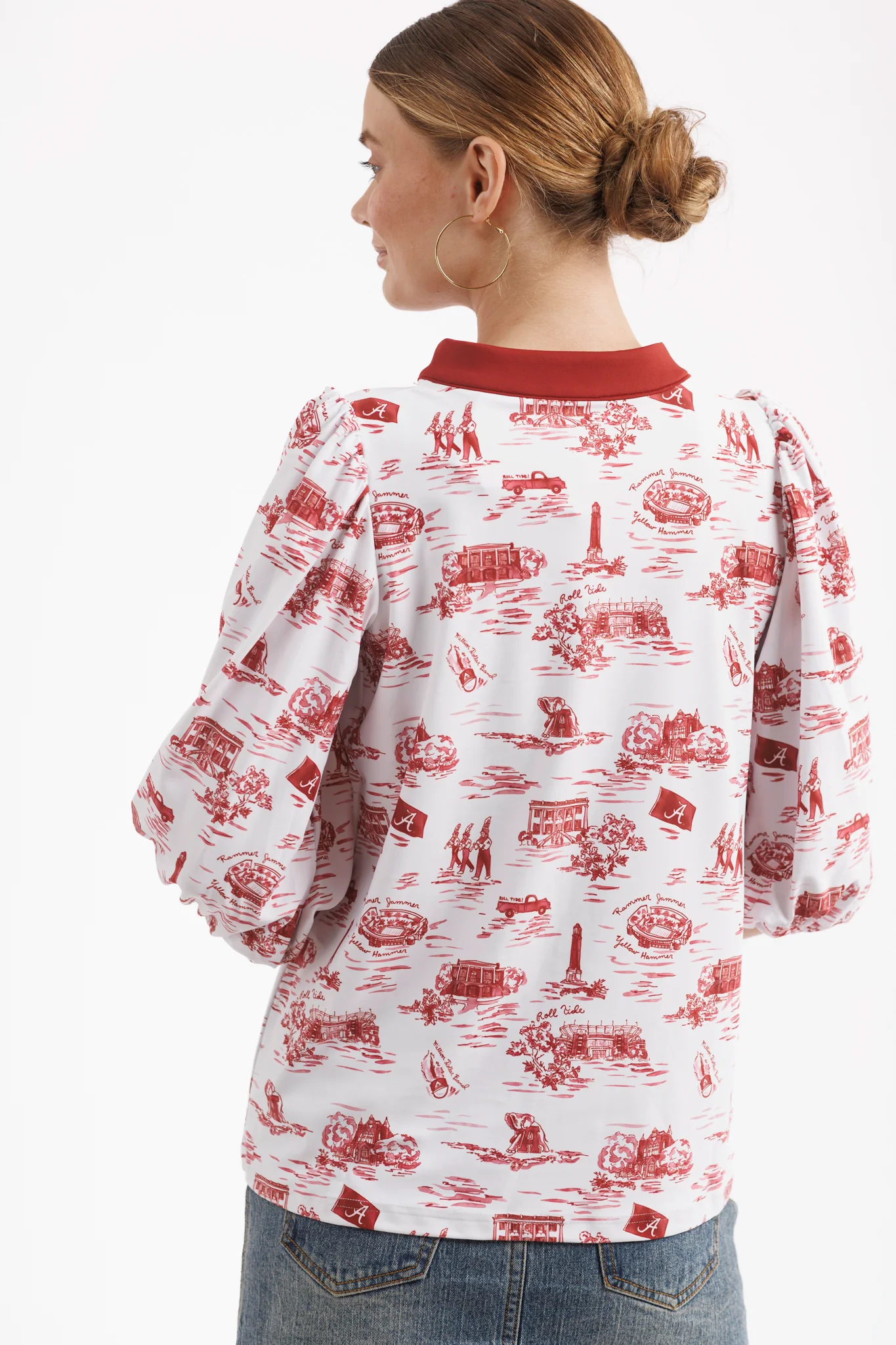 Eliza Top - Alabama Toile - Image 4
