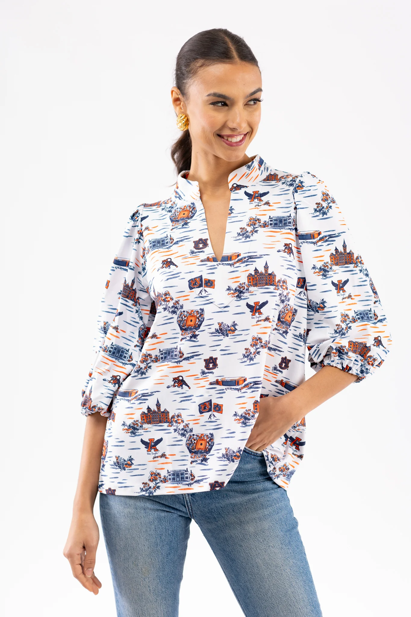 Eliza Top - Auburn Toile - Image 3