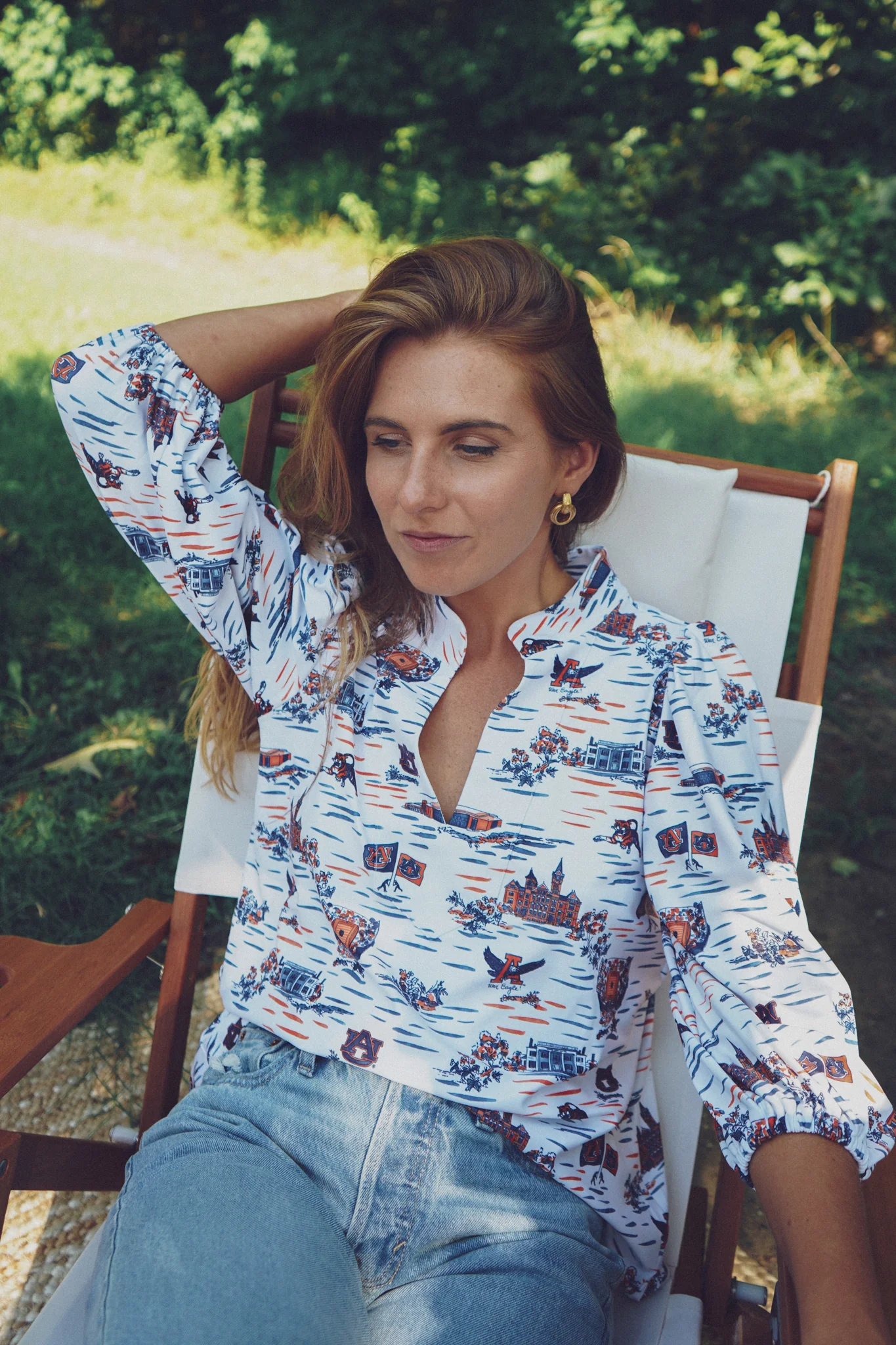 Eliza Top - Auburn Toile - Image 4