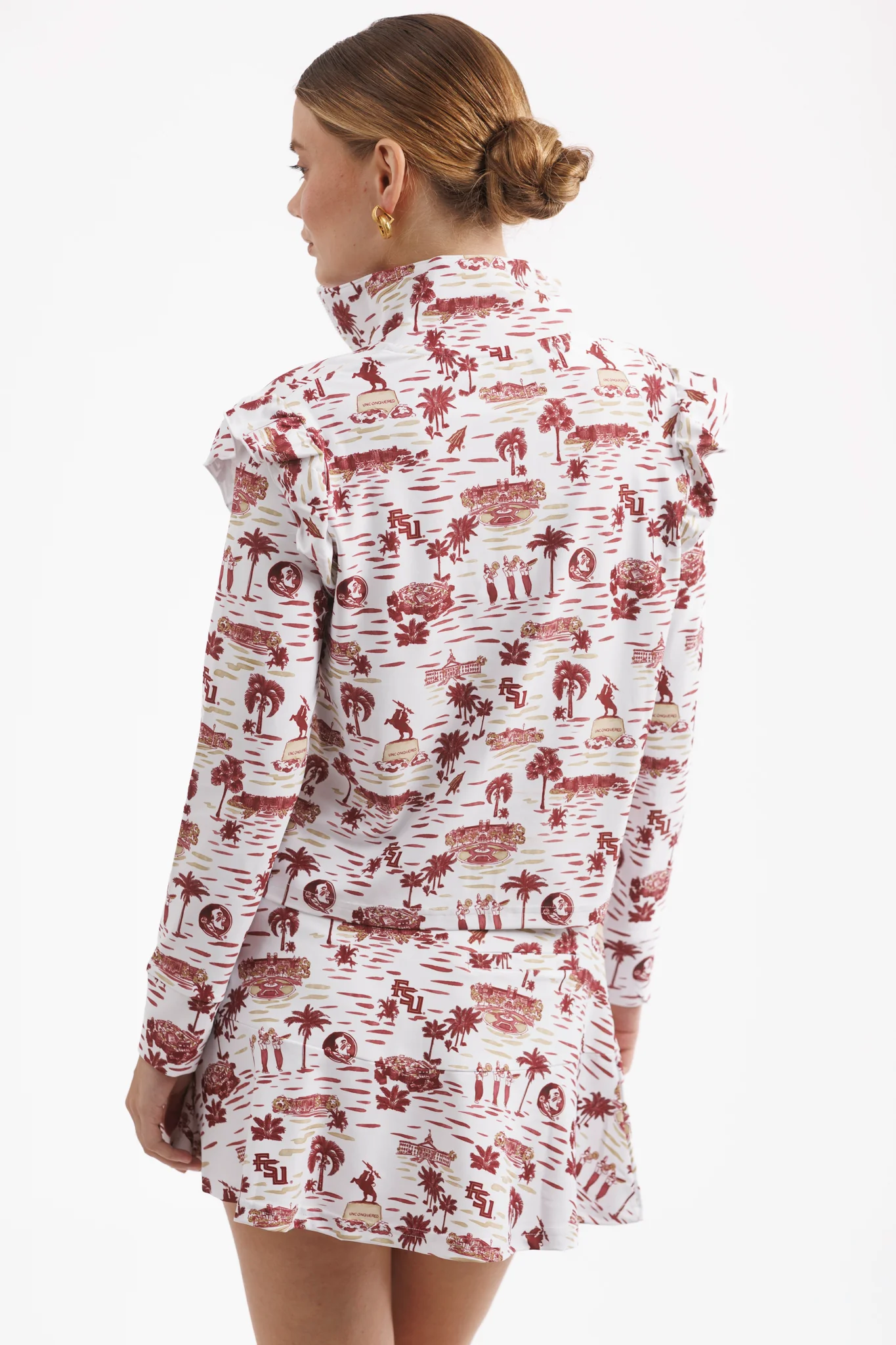 Grayson 1/4 Zip Pullover - Florida State Toile - Image 8