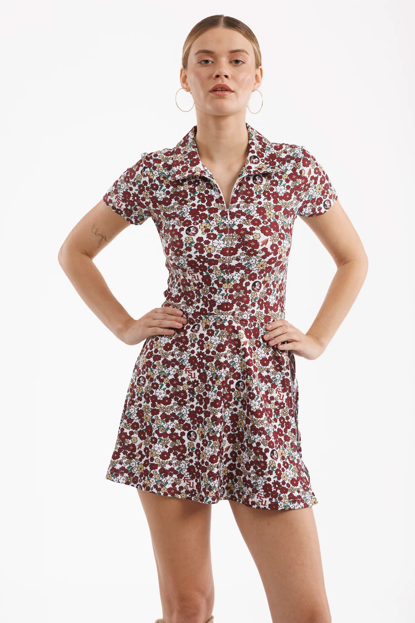 Ivy Dress - Florida State Poppies - Image 3
