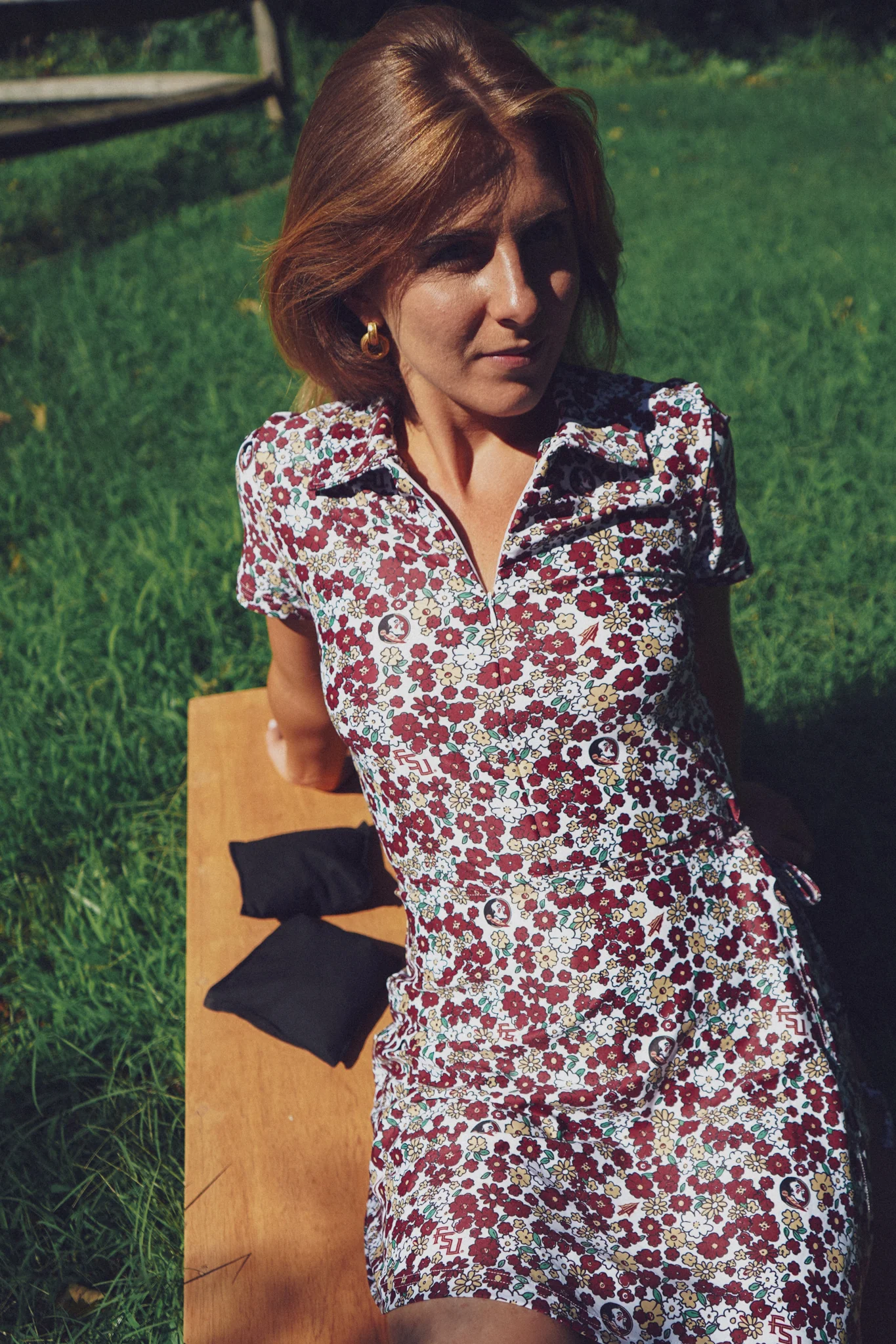 Ivy Dress - Florida State Poppies - Image 5