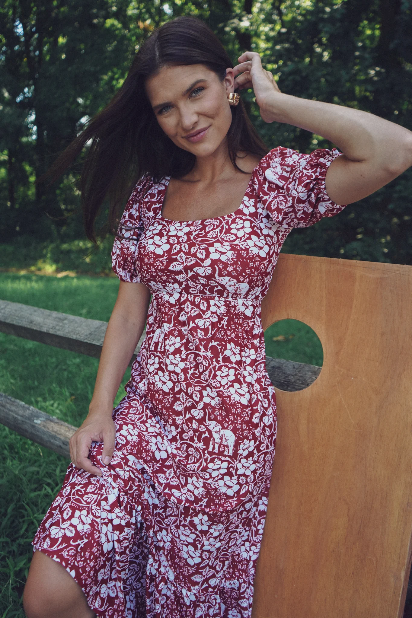 Lucy Dress - Roll Tide Floral - Image 10