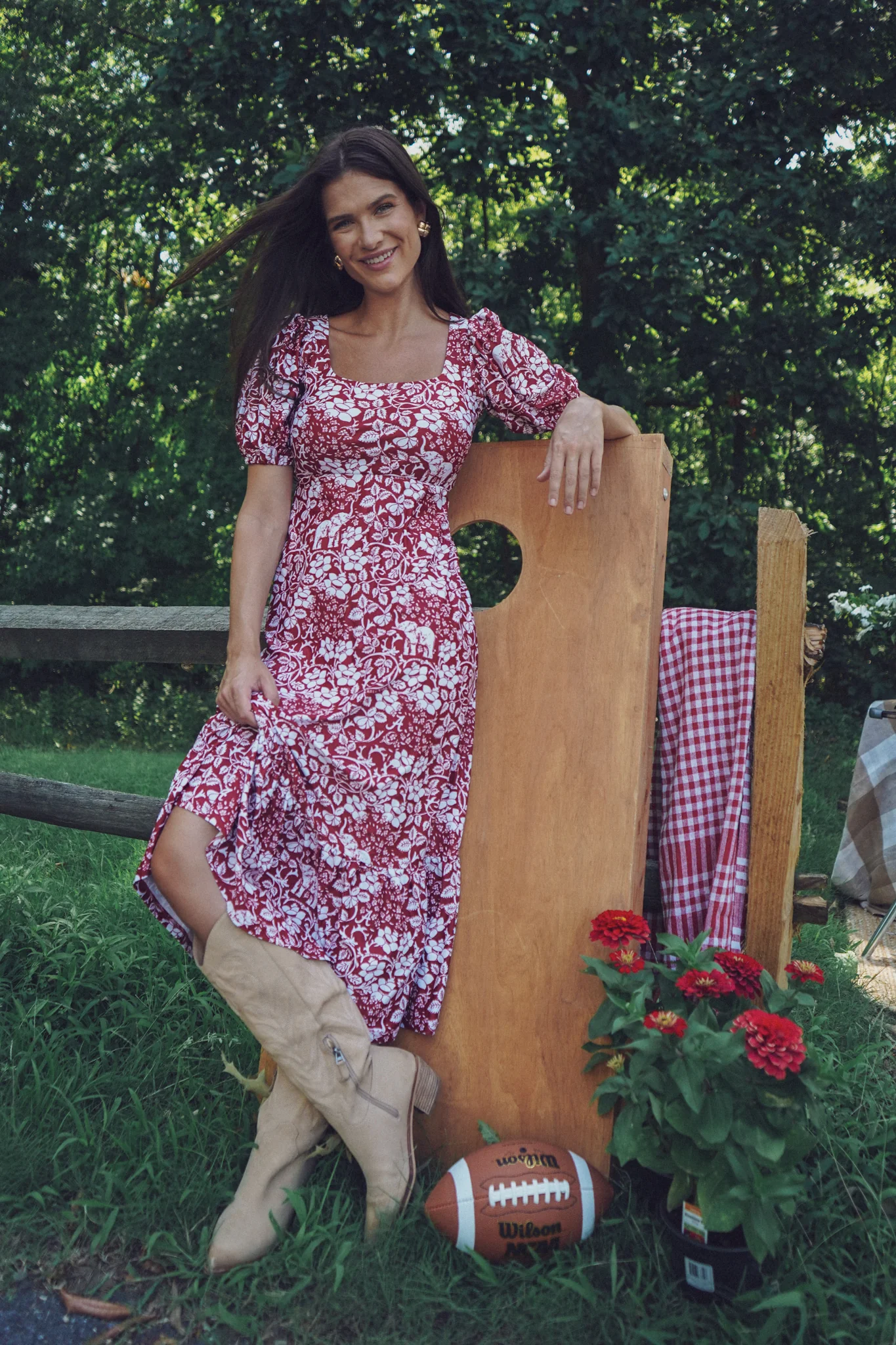 Lucy Dress - Roll Tide Floral - Image 12