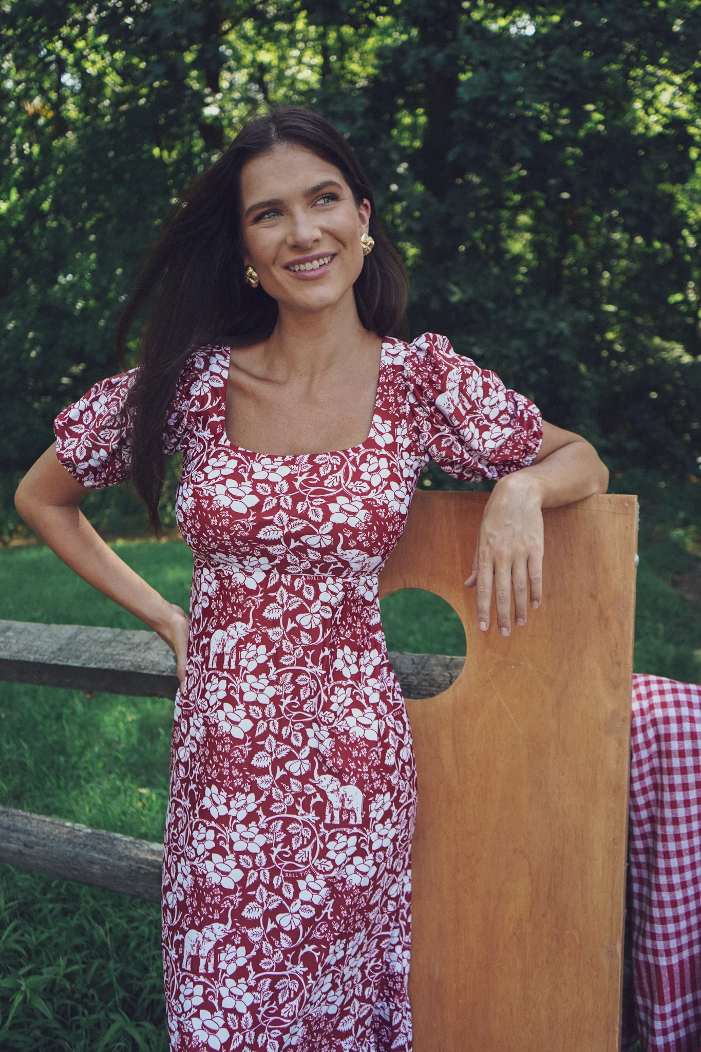 Lucy Dress - Roll Tide Floral - Image 4