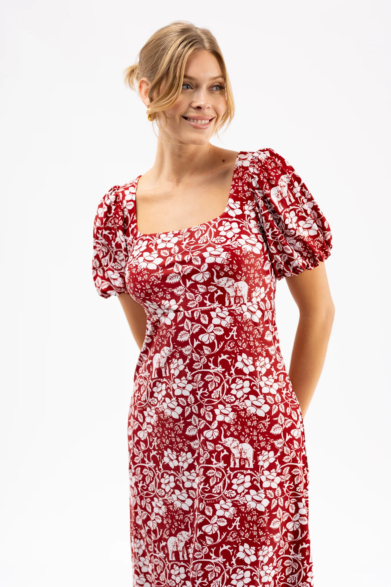 Lucy Dress - Roll Tide Floral - Image 9
