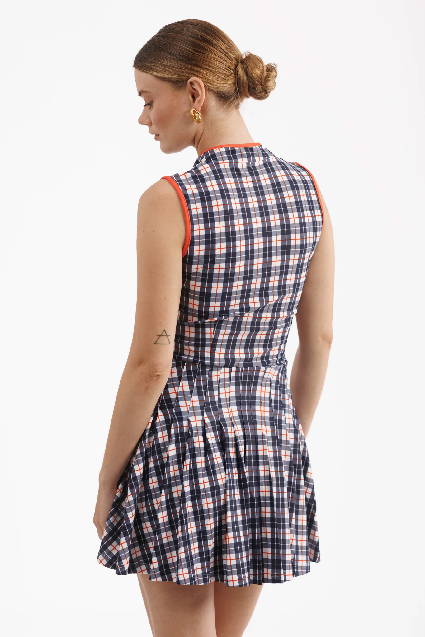 Mackenzie Dress - Auburn Plaid - Image 16