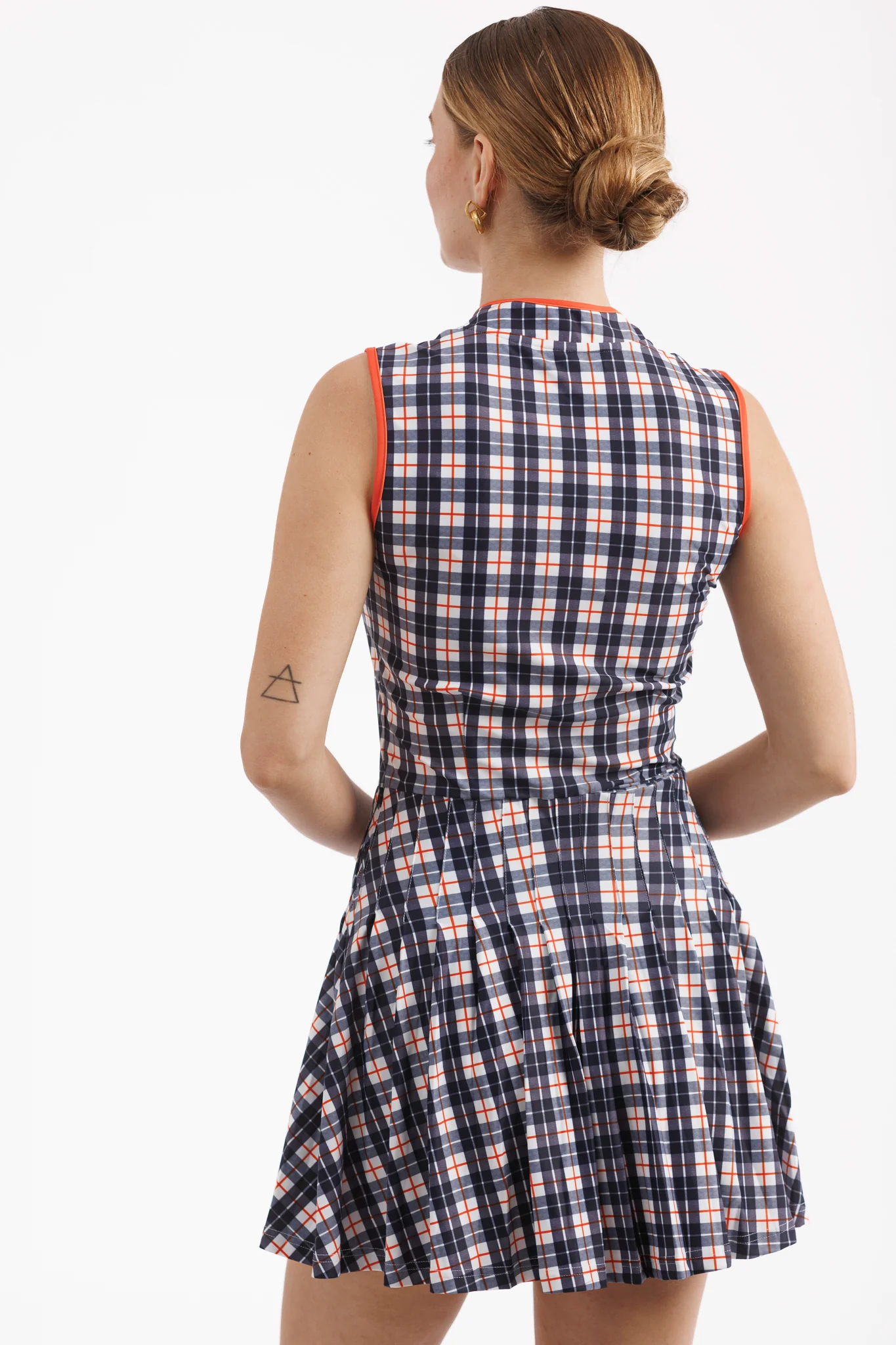 Mackenzie Dress - Auburn Plaid - Image 17