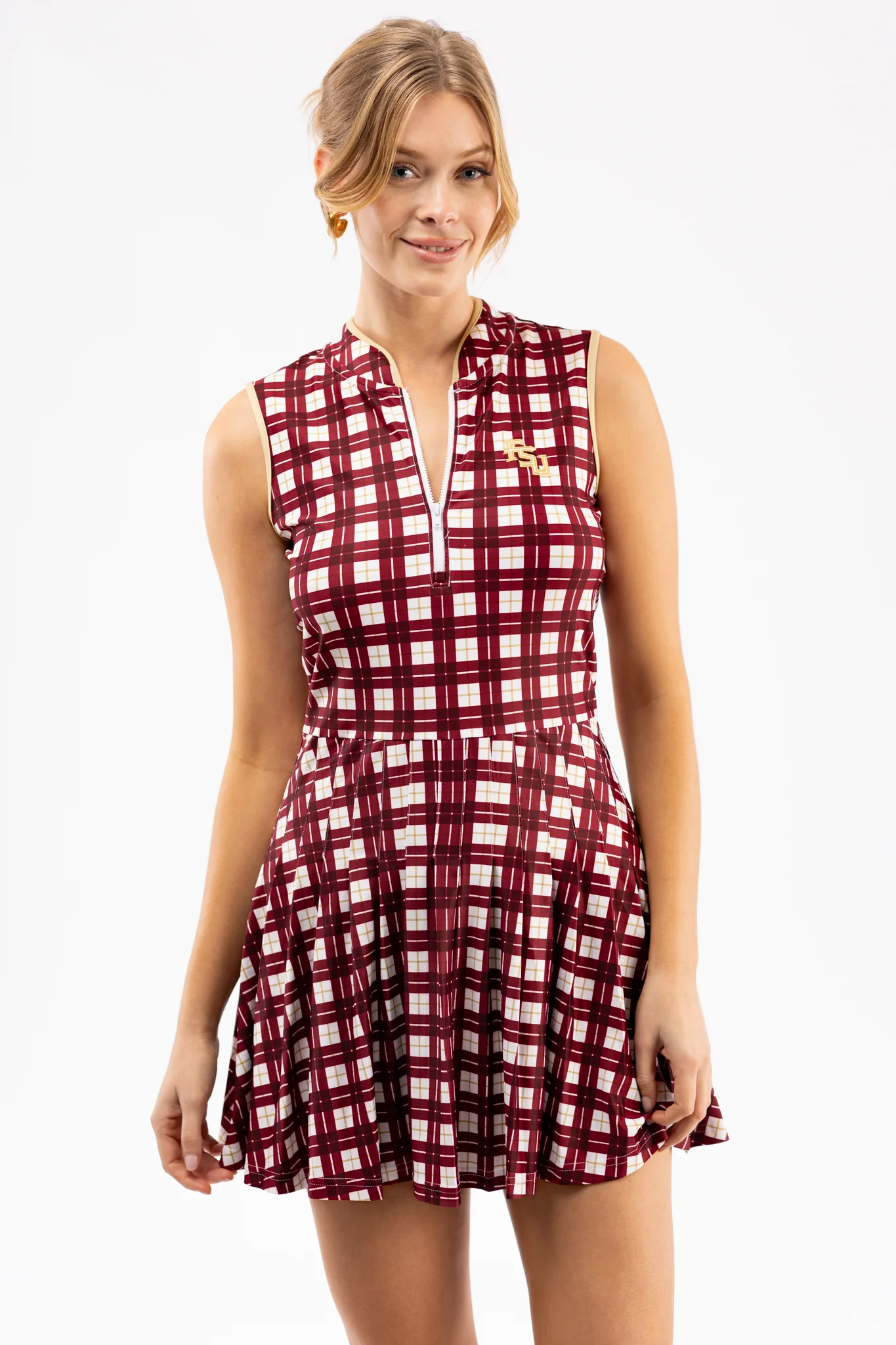 Mackenzie Dress - Florida State Plaid - Image 3