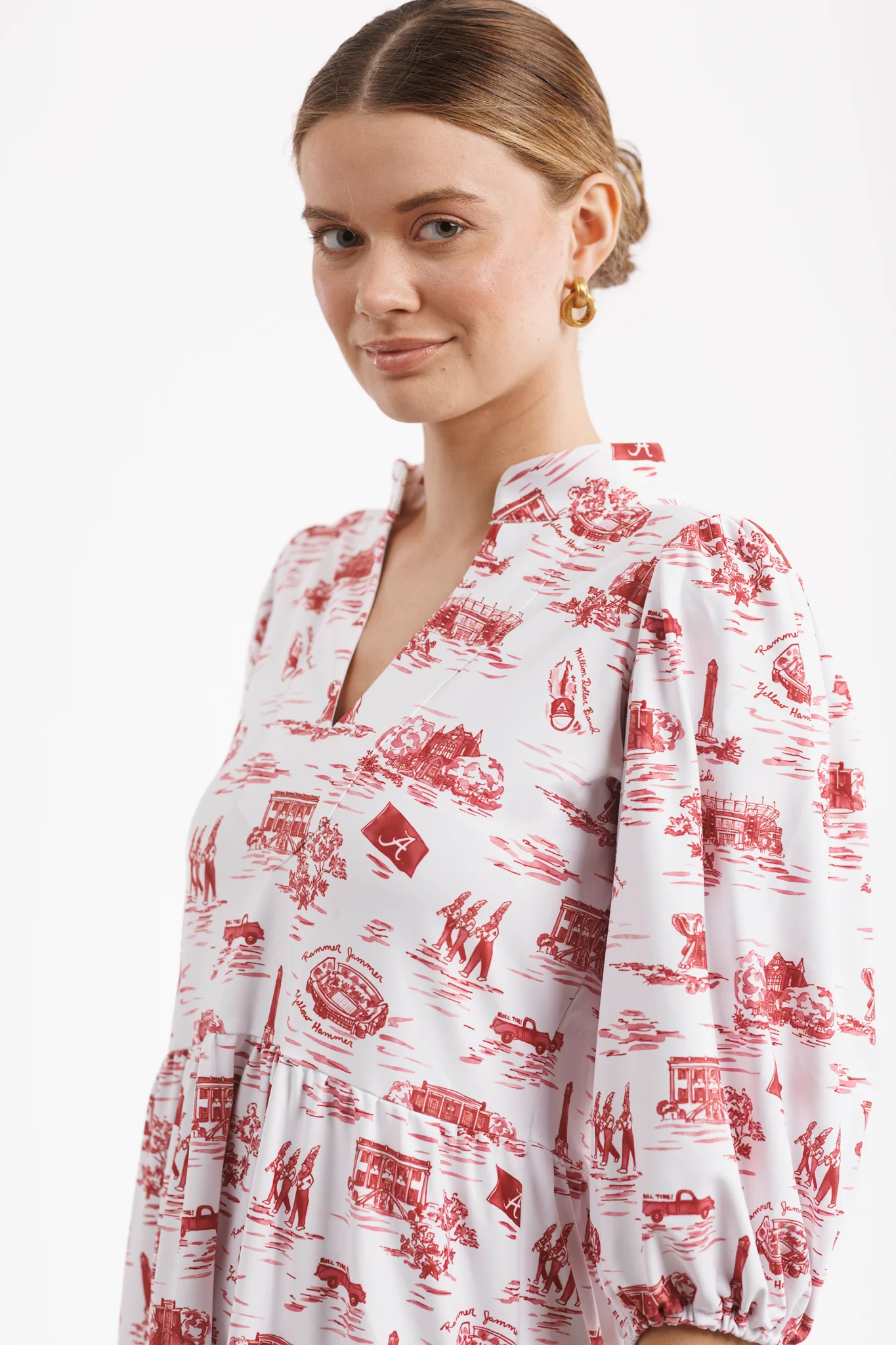Tory Dress - Alabama Toile - Image 8
