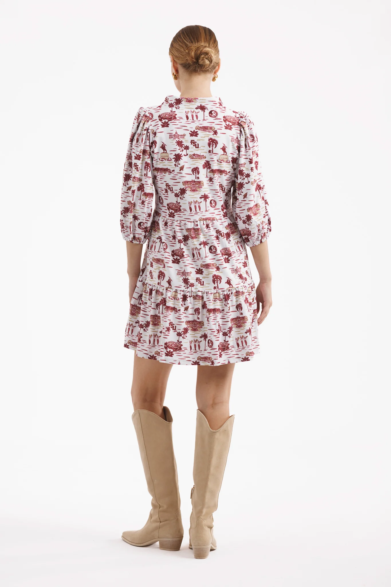 Tory Dress - Florida State Toile - Image 7